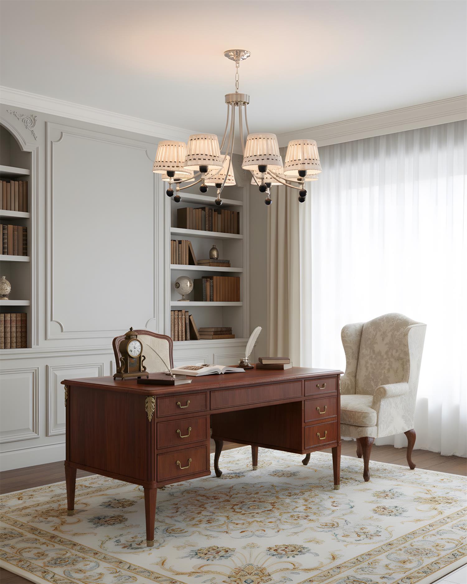 Loomcrest Oriental Cotton Thread Chandelier