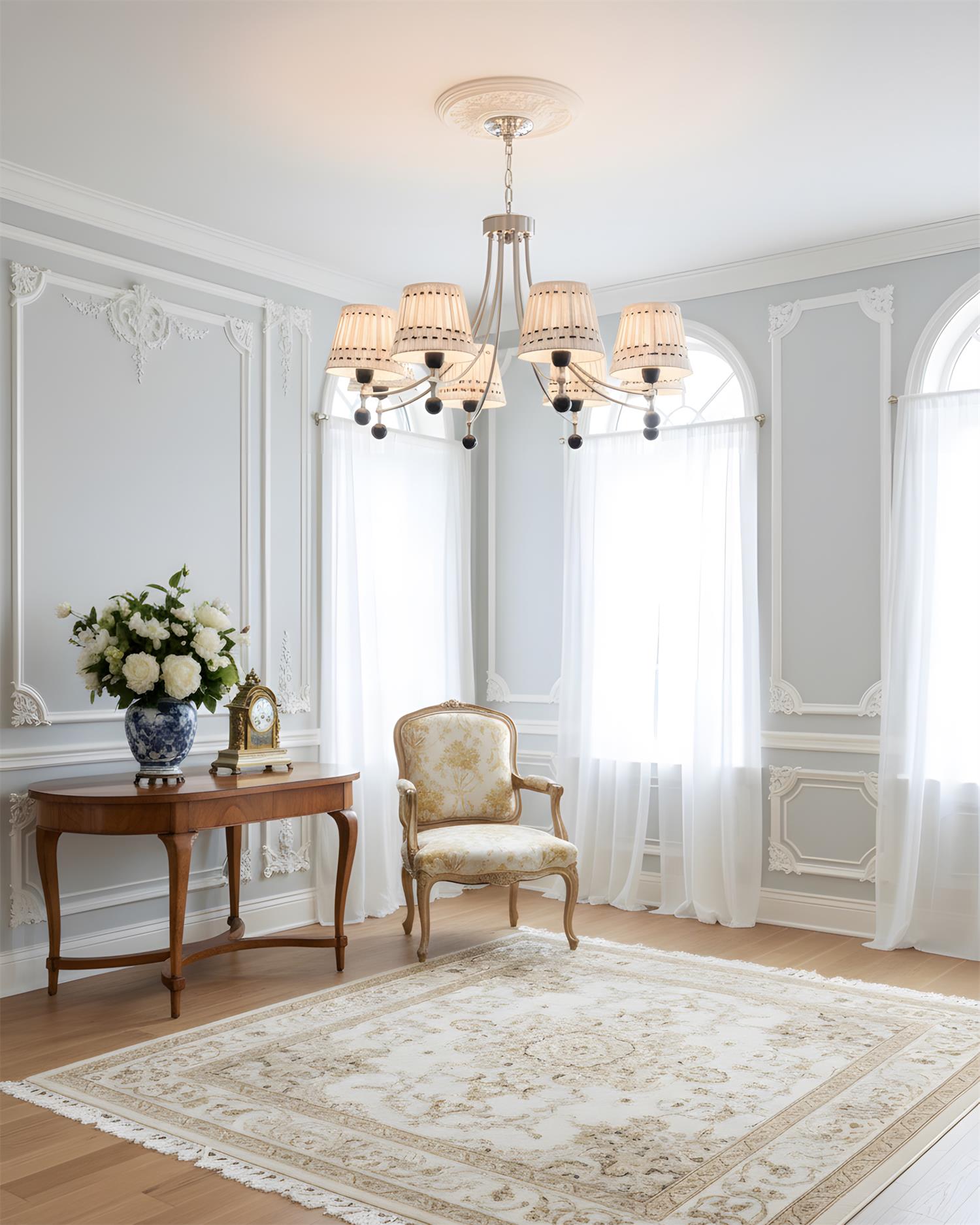 Loomcrest Oriental Cotton Thread Chandelier