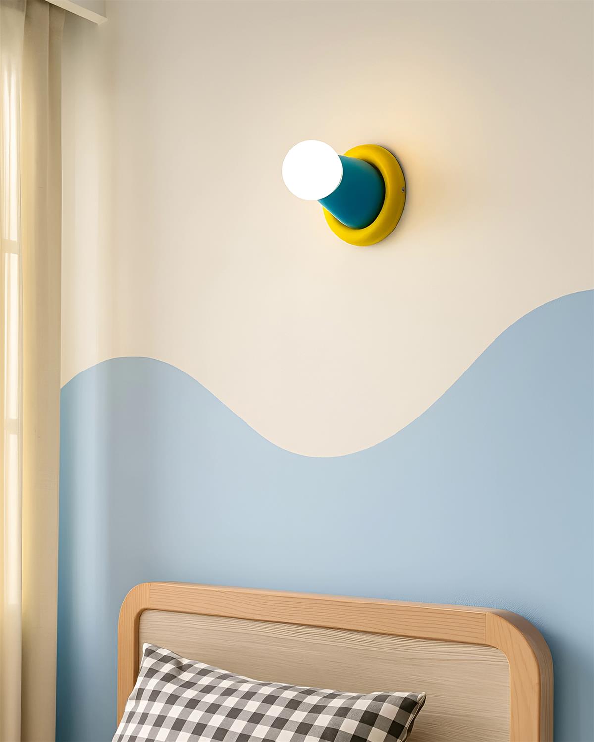 Tinker Minimalist Metal Bell Wall Light