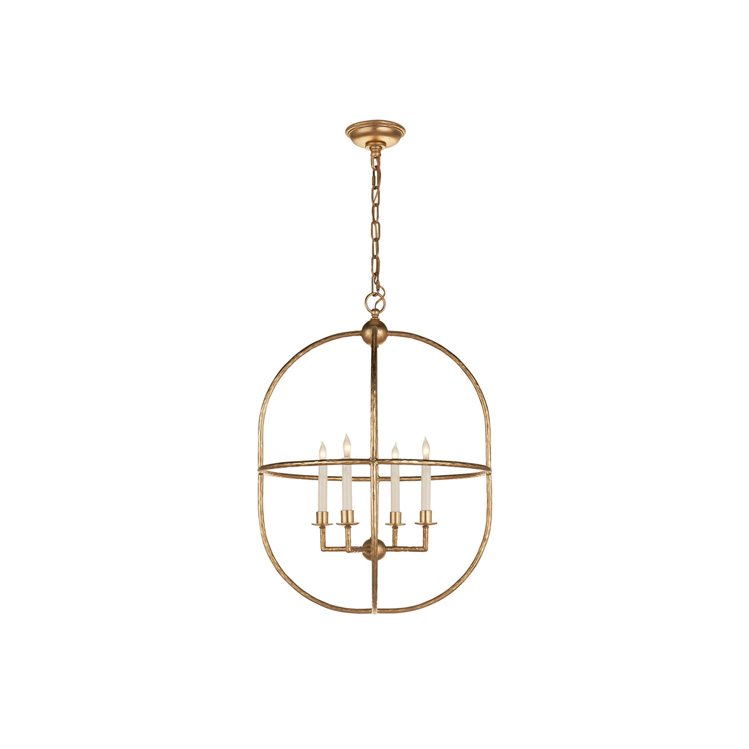 Lorford Contemporary Art Brass Candles Pendant Light