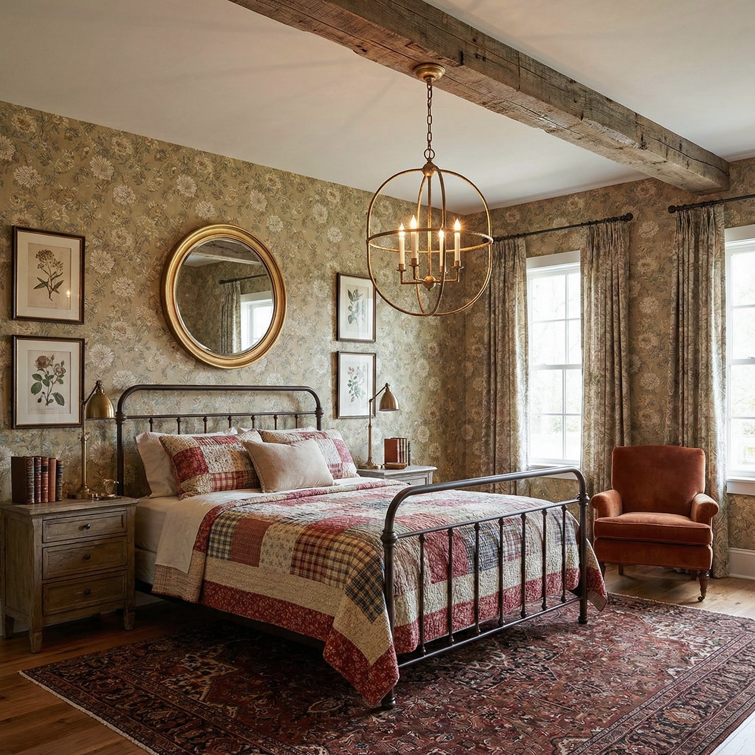 Lorford Contemporary Art Brass Candles Pendant Light