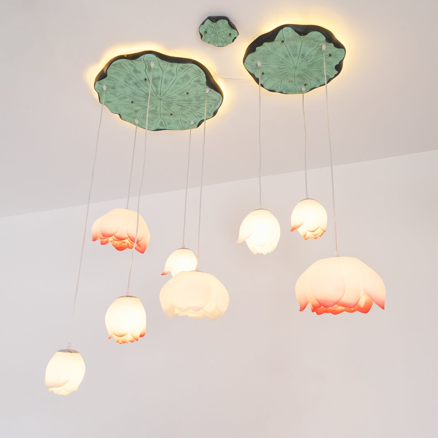 Lotus Chandelier - Blowlighting