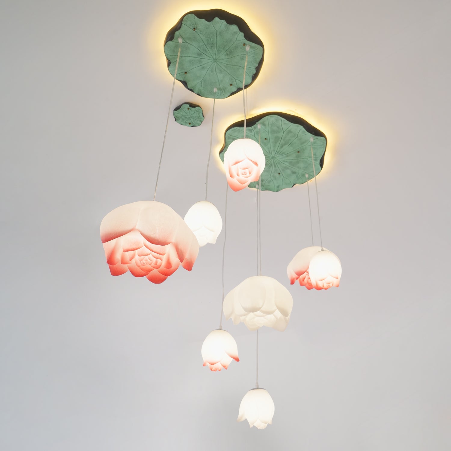 Lotus Chandelier - Blowlighting