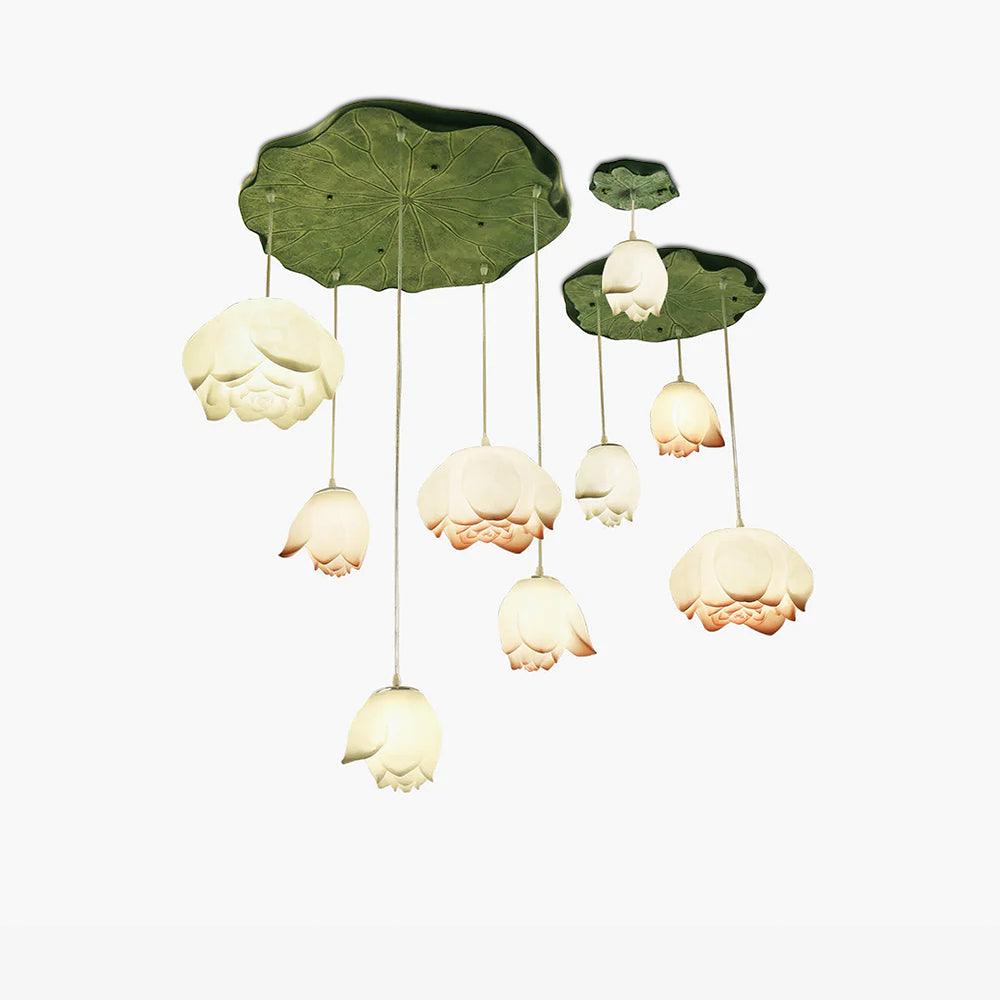 Lotus Chandelier - Blowlighting