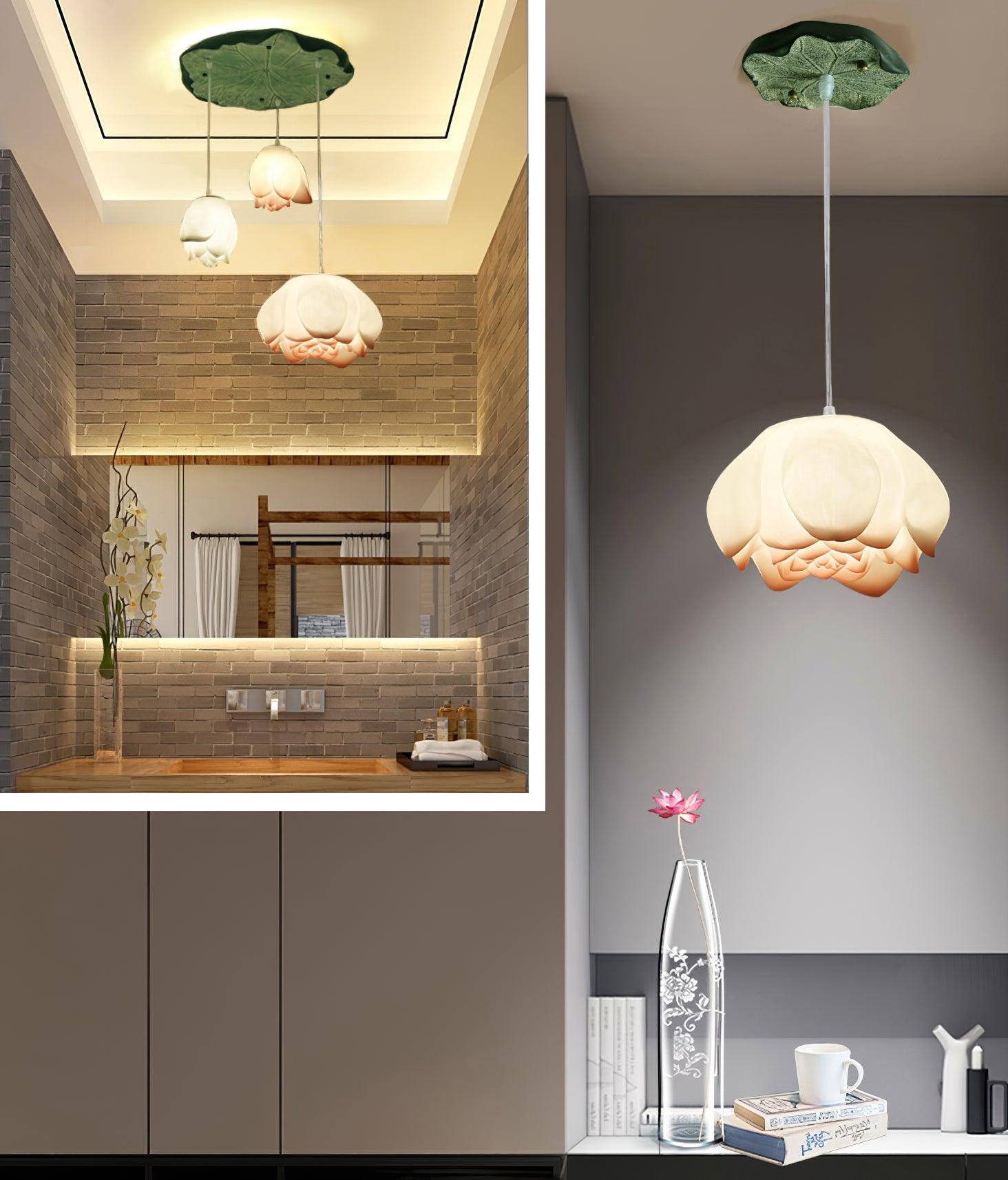 Lotus Chandelier - Blowlighting