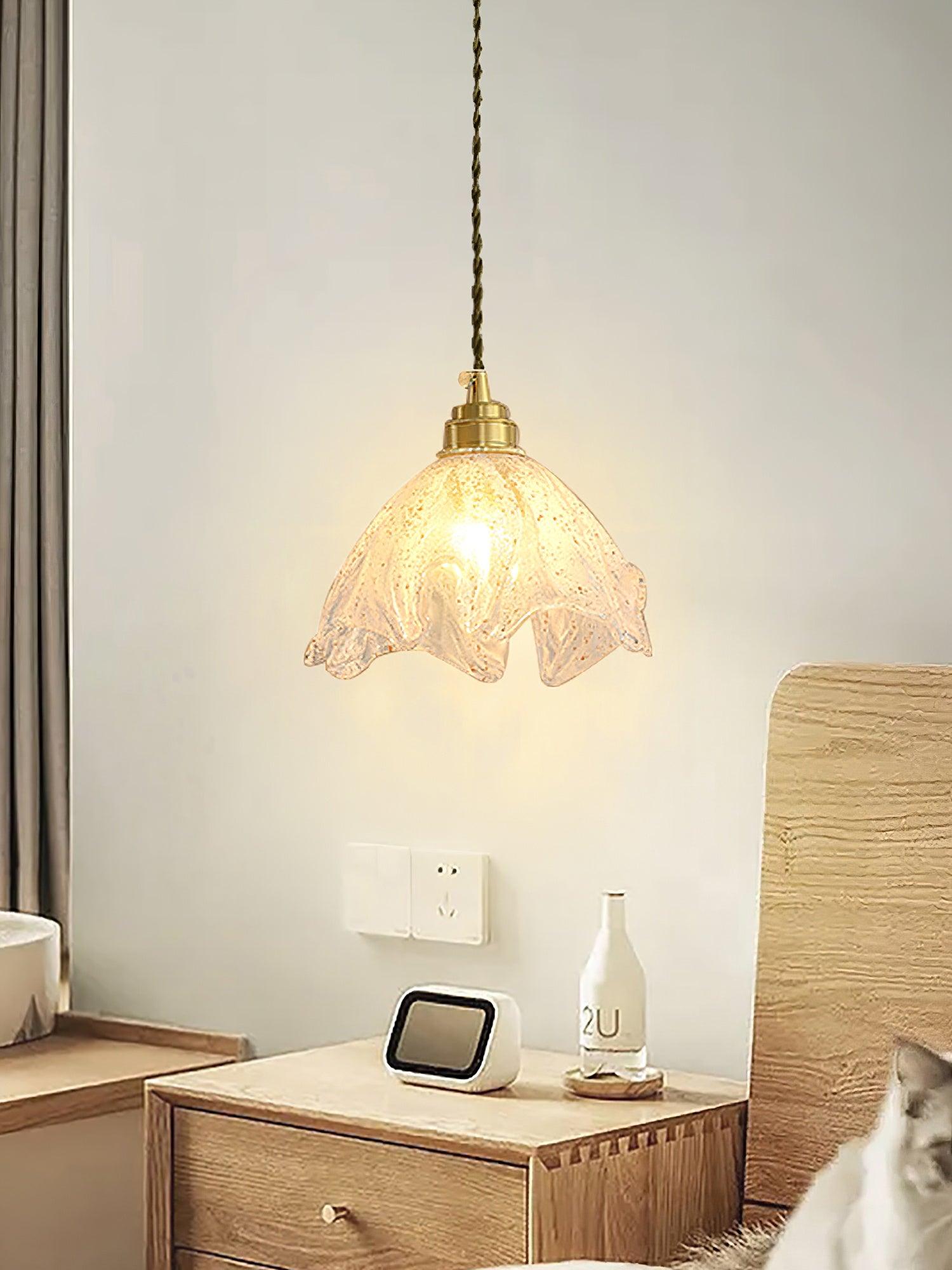 Lotus Crystal Small Pendant Light - Blowlighting
