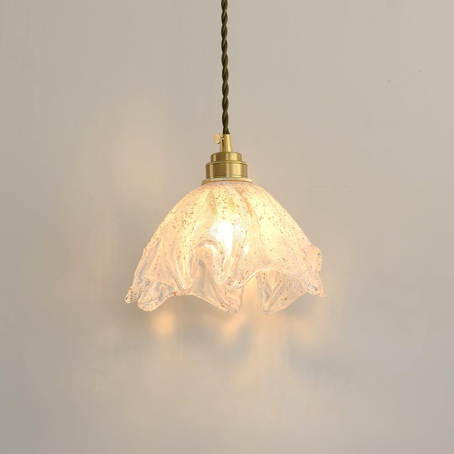 Lotus Crystal Small Pendant Light - Blowlighting