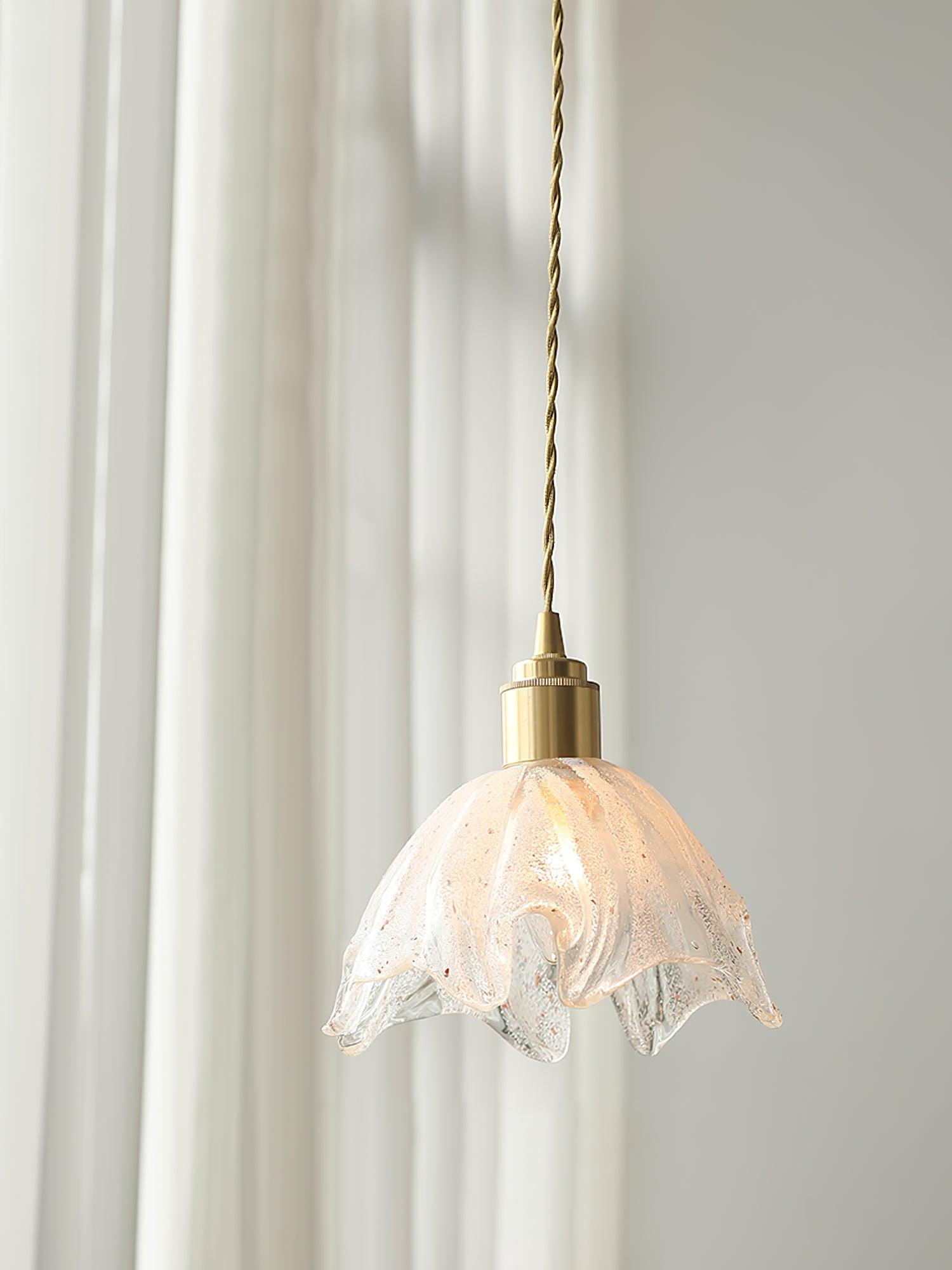 Lotus Crystal Small Pendant Light - Blowlighting