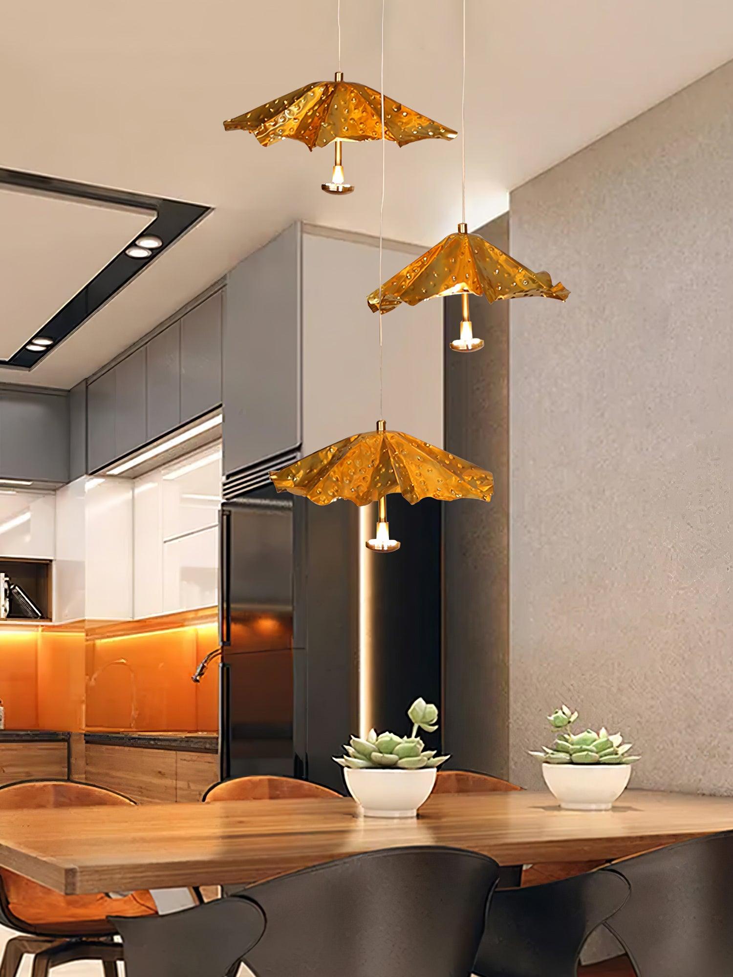 Fluttergold Modern Pendant Chandelier - Blowlighting