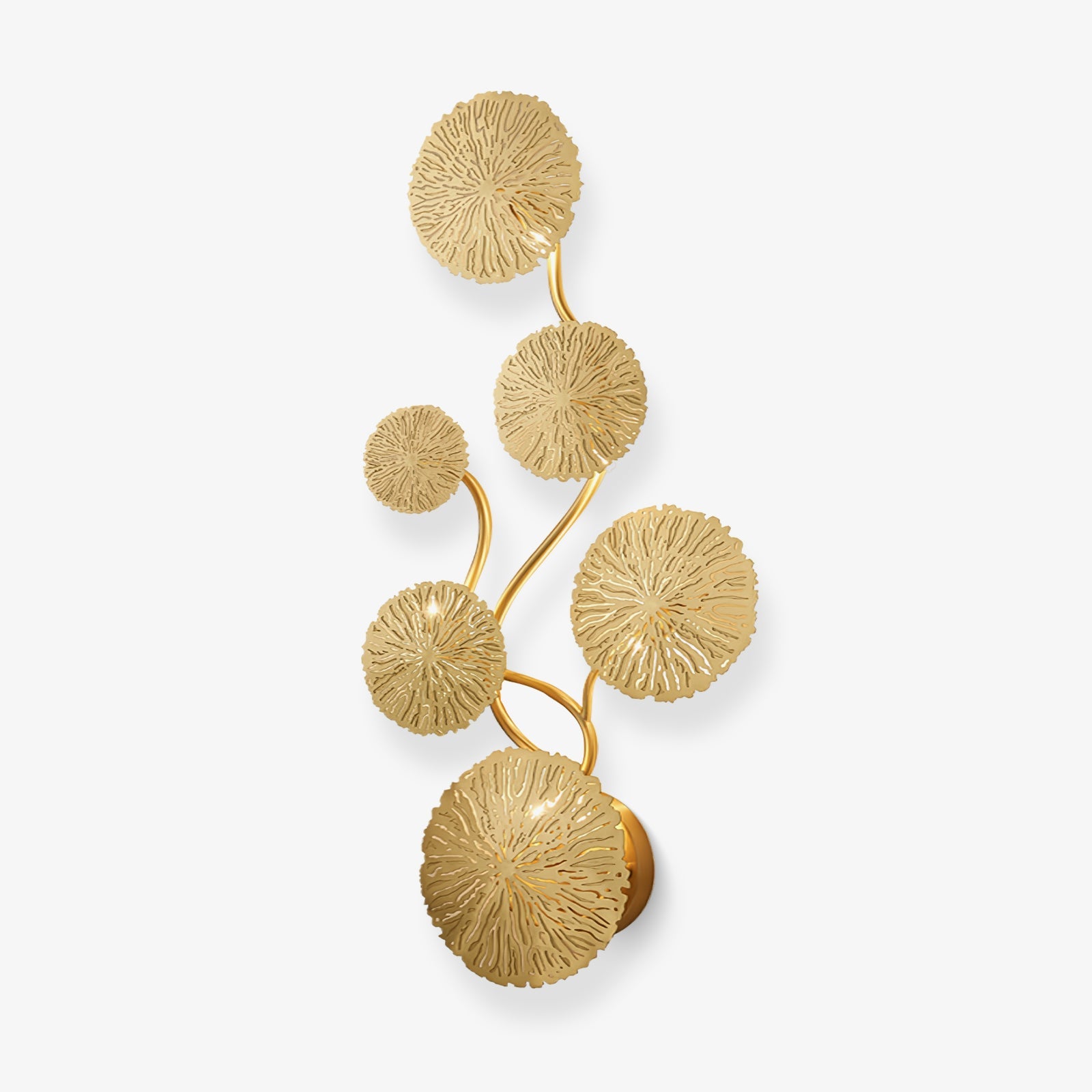 Lotus Leaf Wall Sconce - Blowlighting