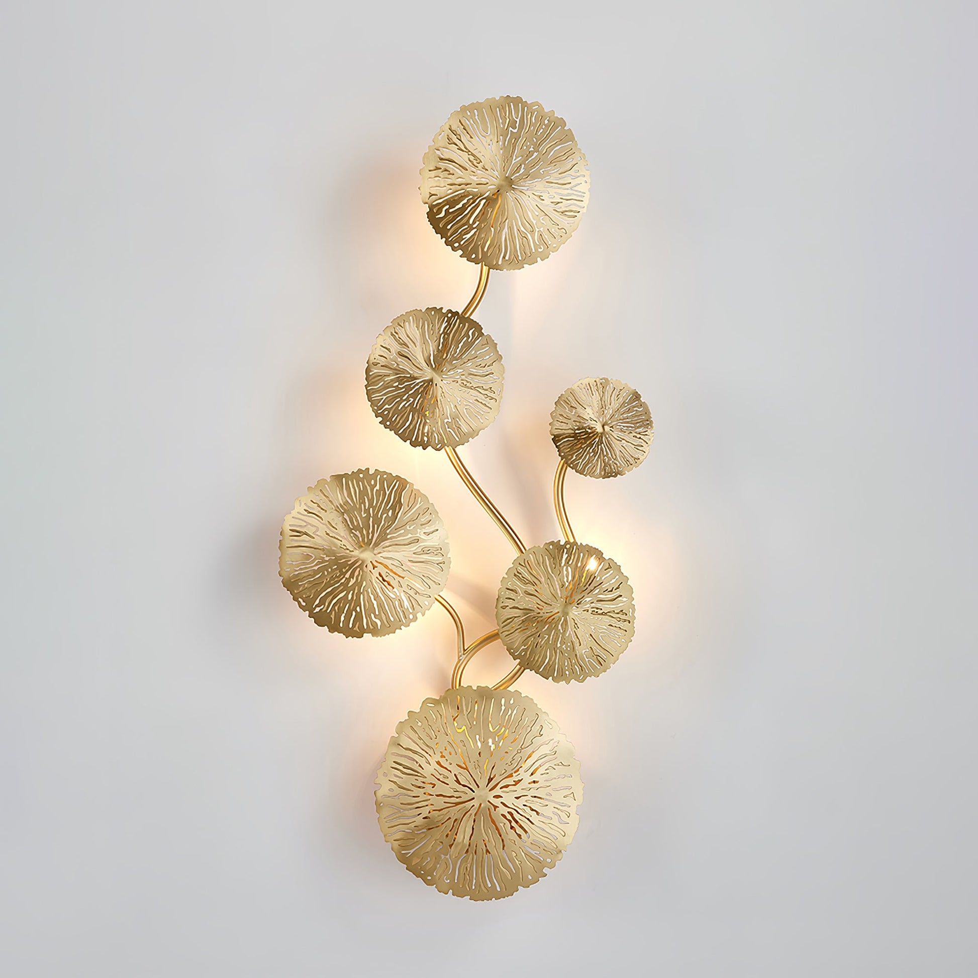 Lotus Leaf Wall Sconce - Blowlighting