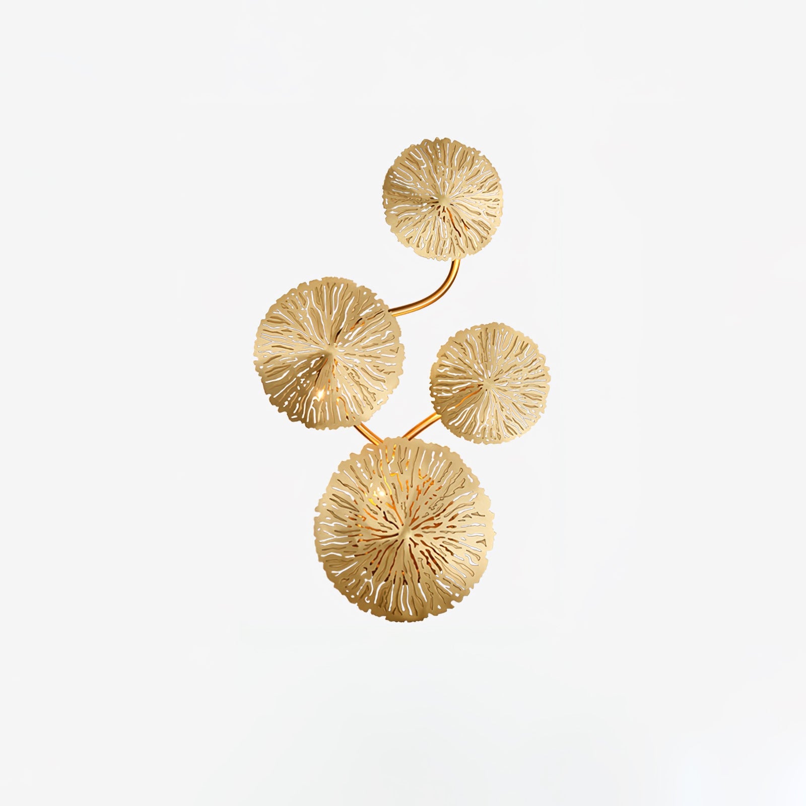 Lotus Leaf Wall Sconce - Blowlighting