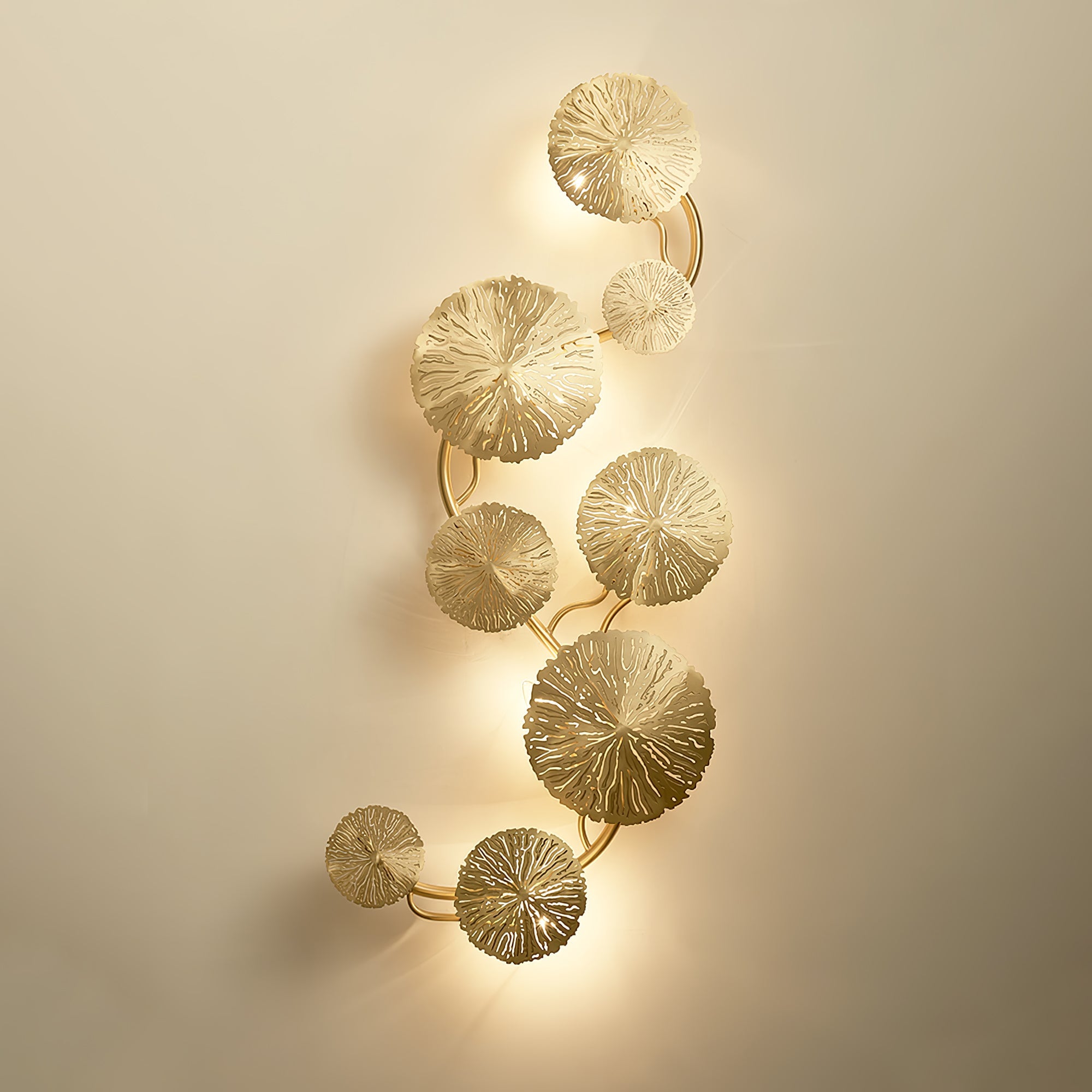 Lotus Leaf Wall Sconce - Blowlighting
