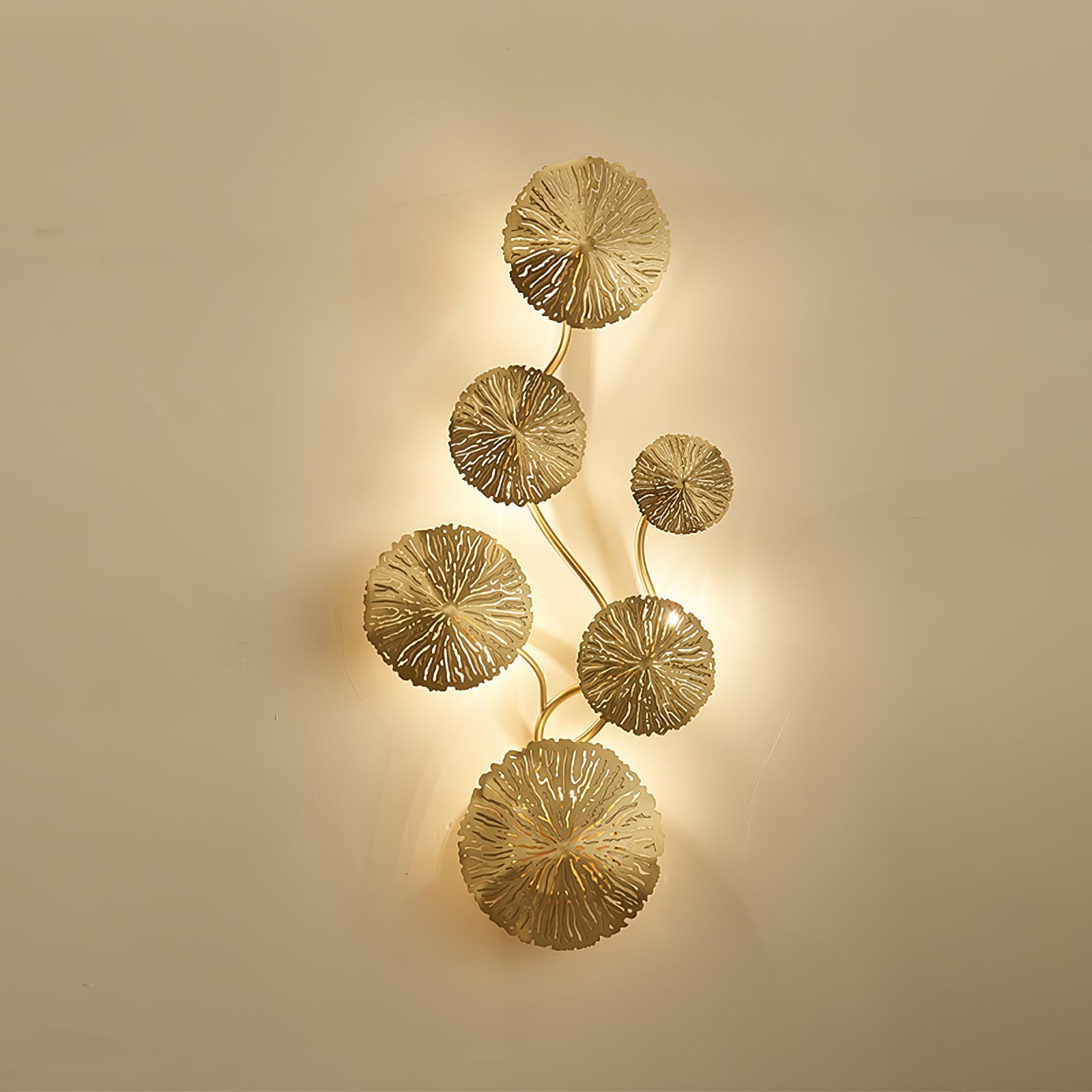Lotus Leaf Wall Sconce - Blowlighting
