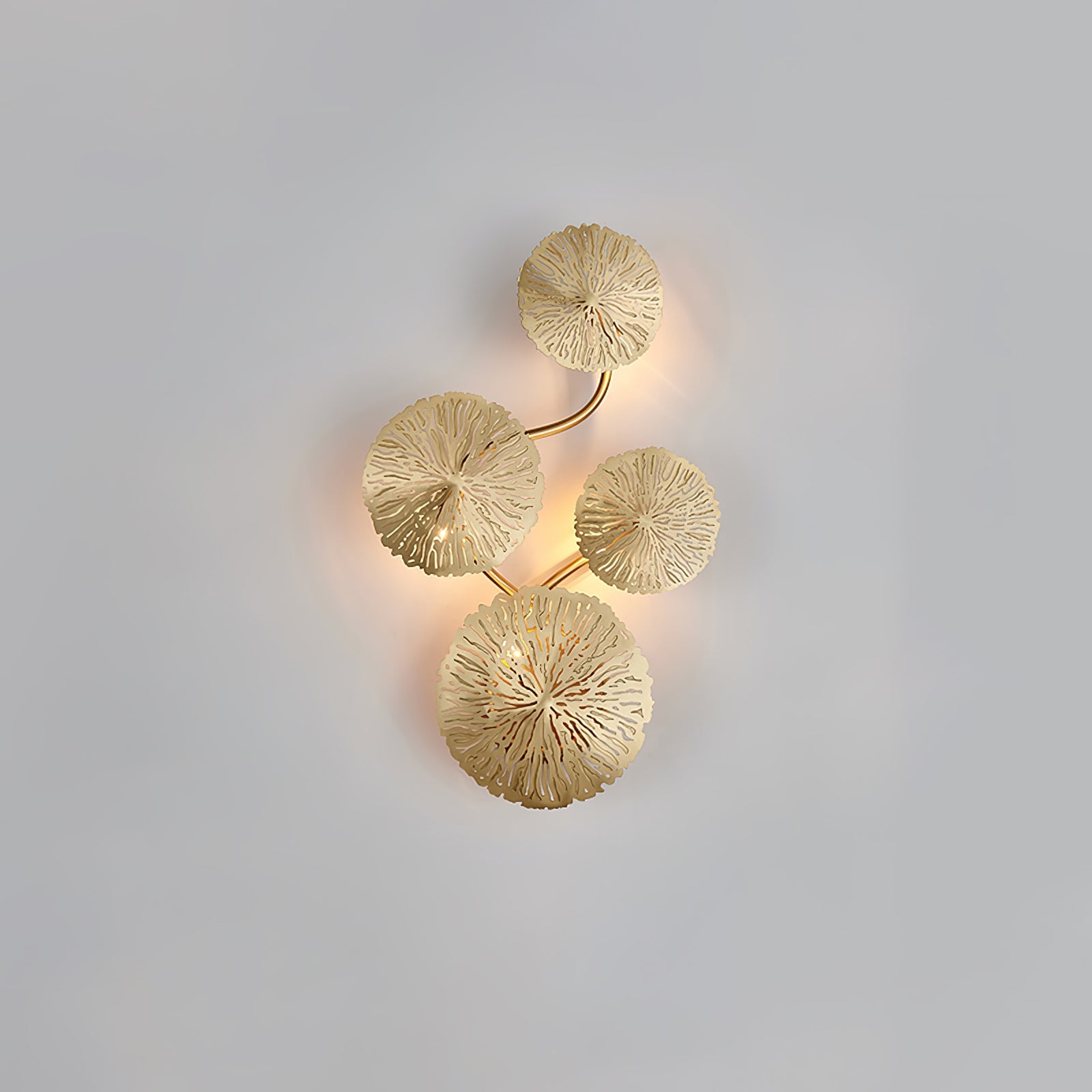Lotus Leaf Wall Sconce - Blowlighting