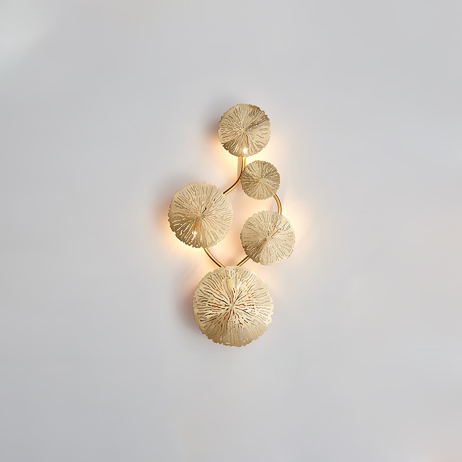 Lotus Leaf Wall Sconce - Blowlighting