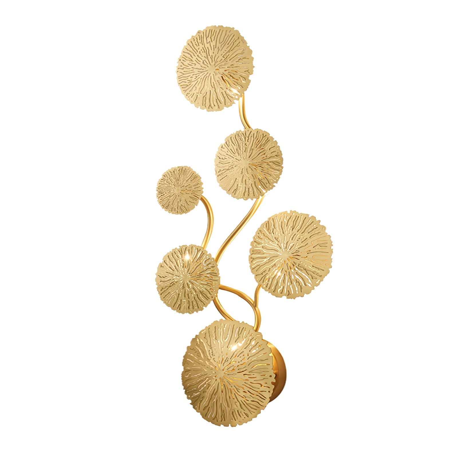 Lotus Leaf Wall Sconce - Blowlighting