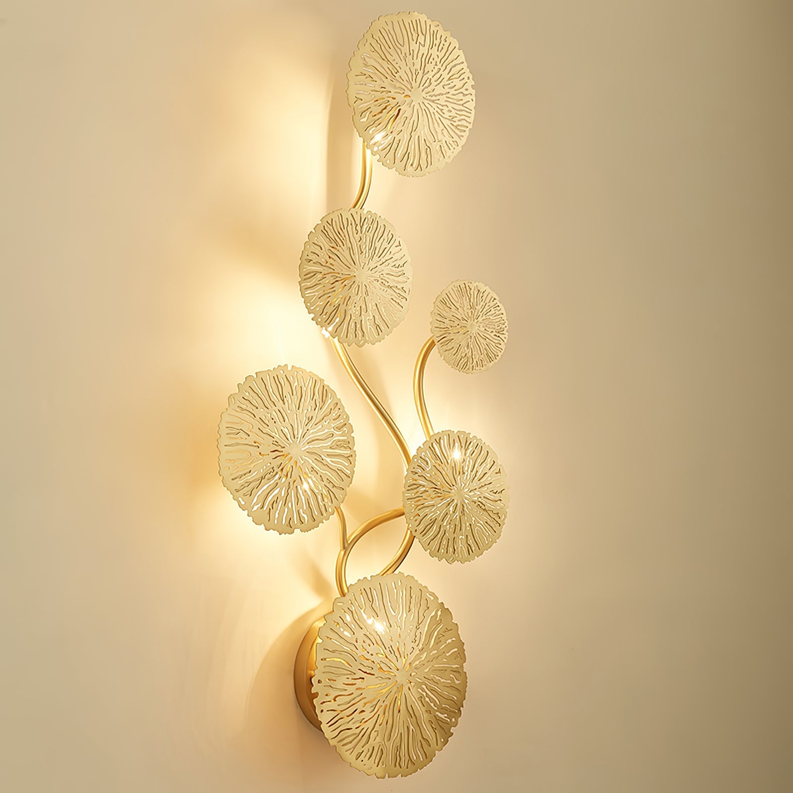 Lotus Leaf Wall Sconce - Blowlighting