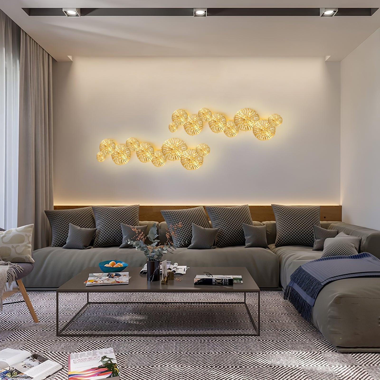 Lotus Leaf Wall Sconce - Blowlighting