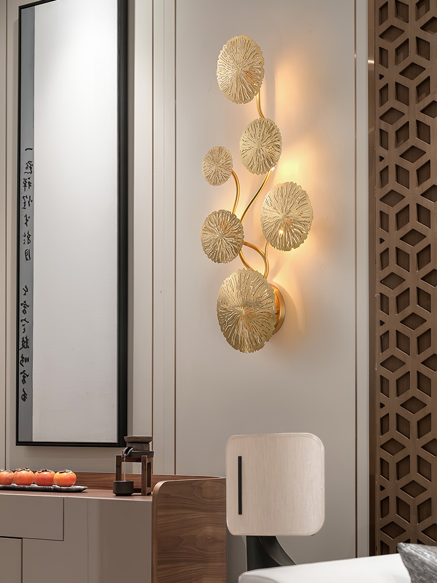 Lotus Leaf Wall Sconce - Blowlighting