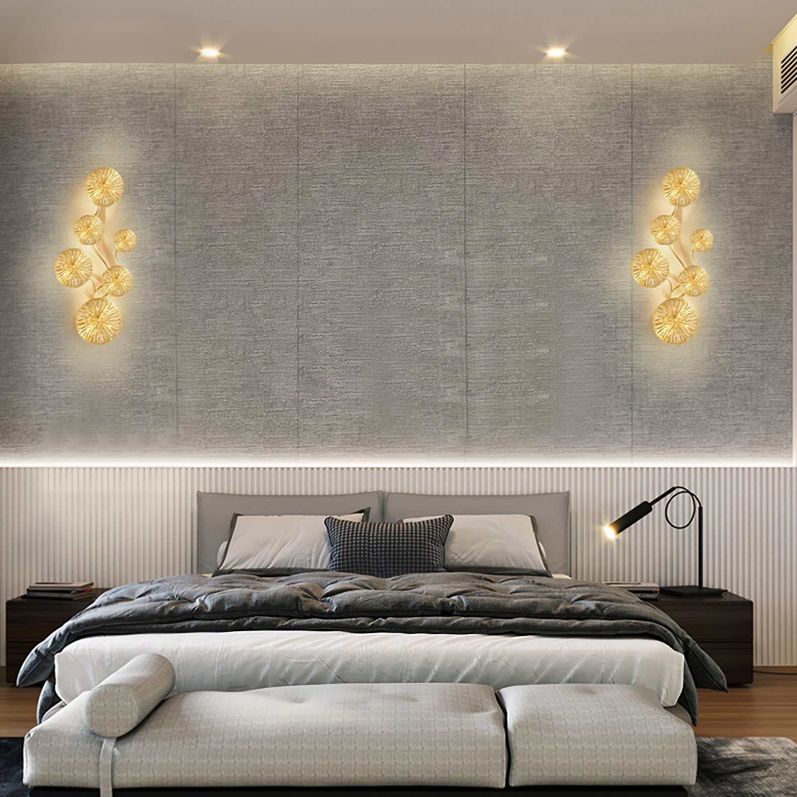 Lotus Leaf Wall Sconce - Blowlighting