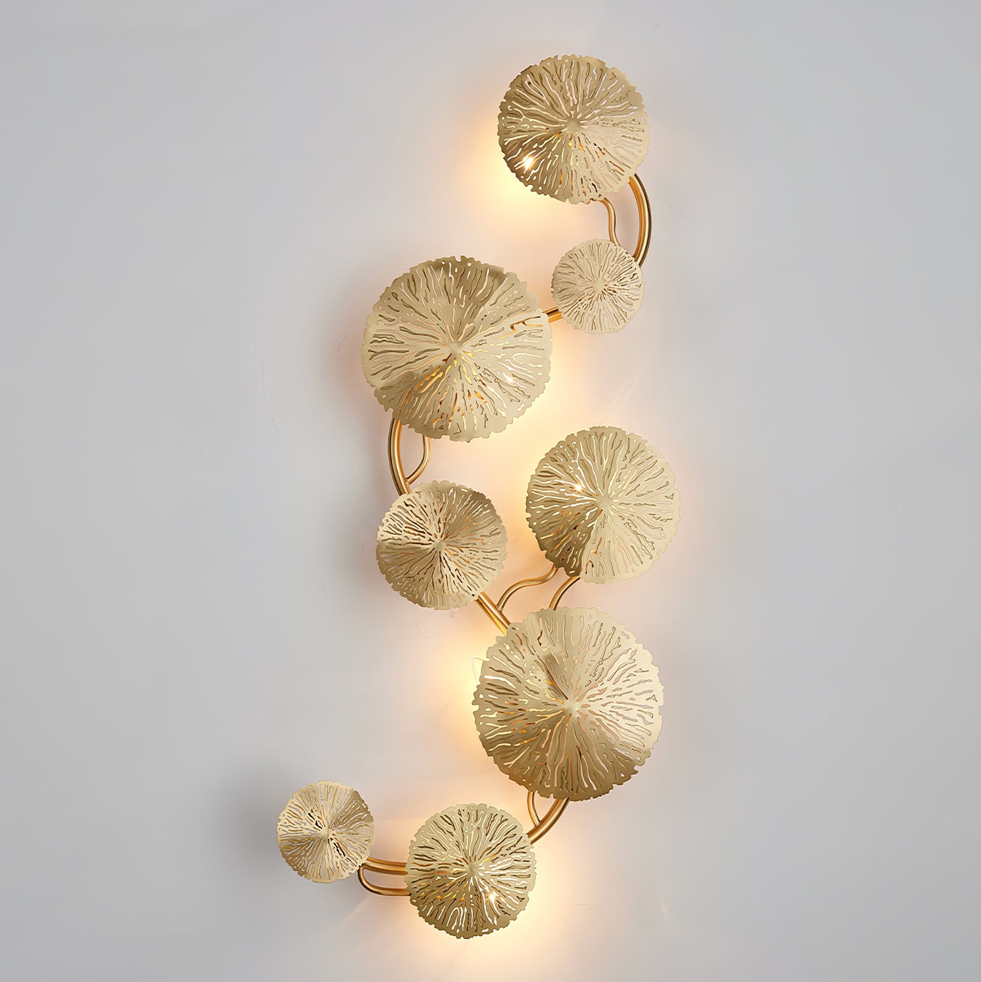 Lotus Leaf Wall Sconce - Blowlighting