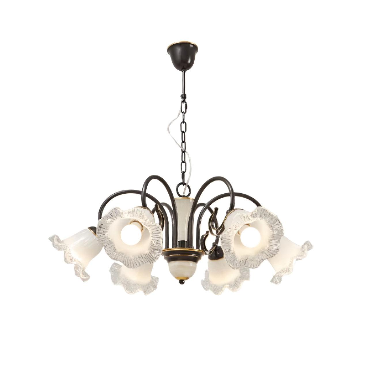 Luce Black Chandelier - Blowlighting