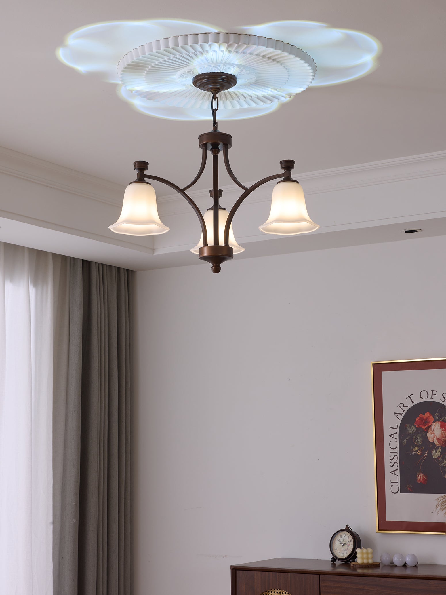 Lucian Bell Chandelier - Blowlighting