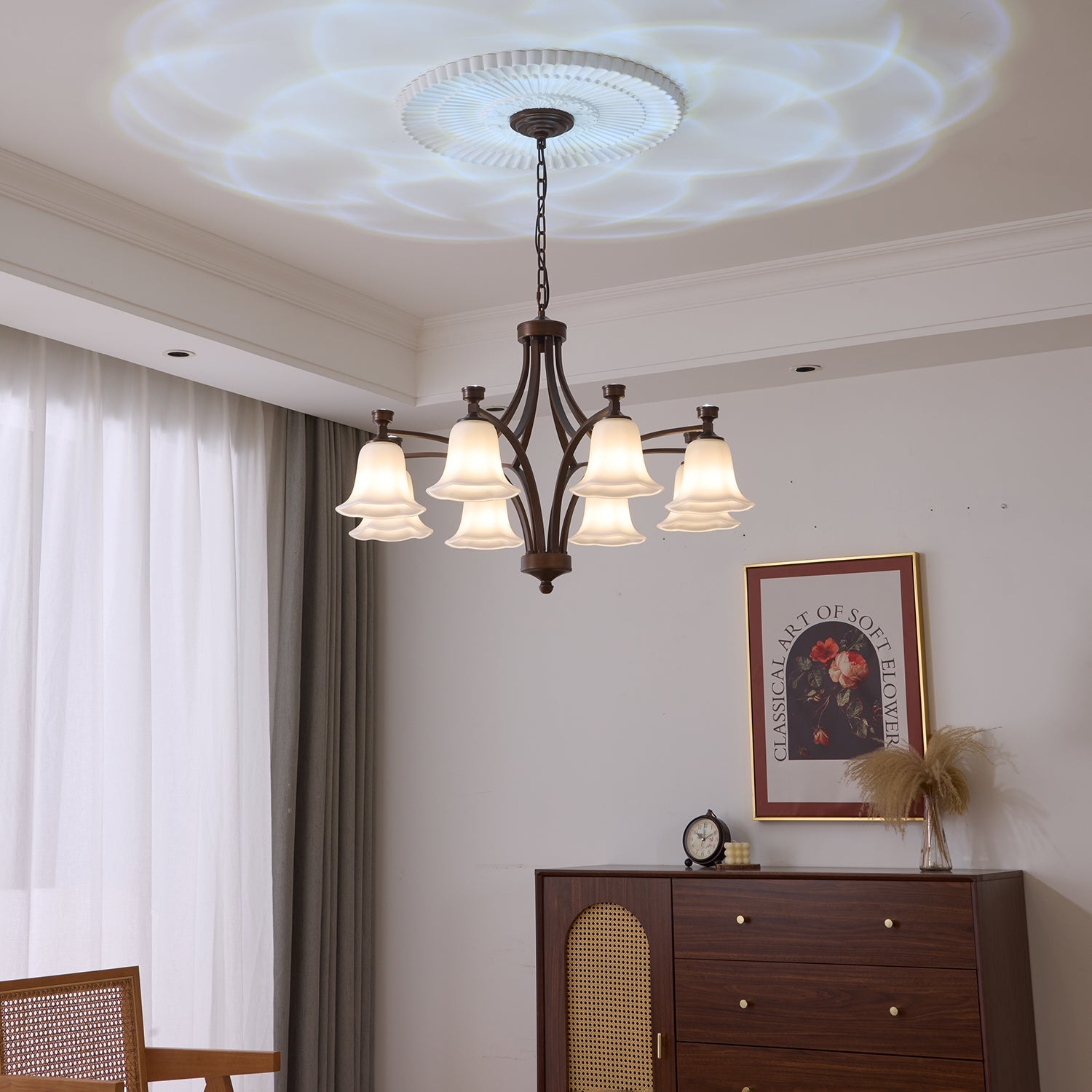 Lucian Bell Chandelier - Blowlighting