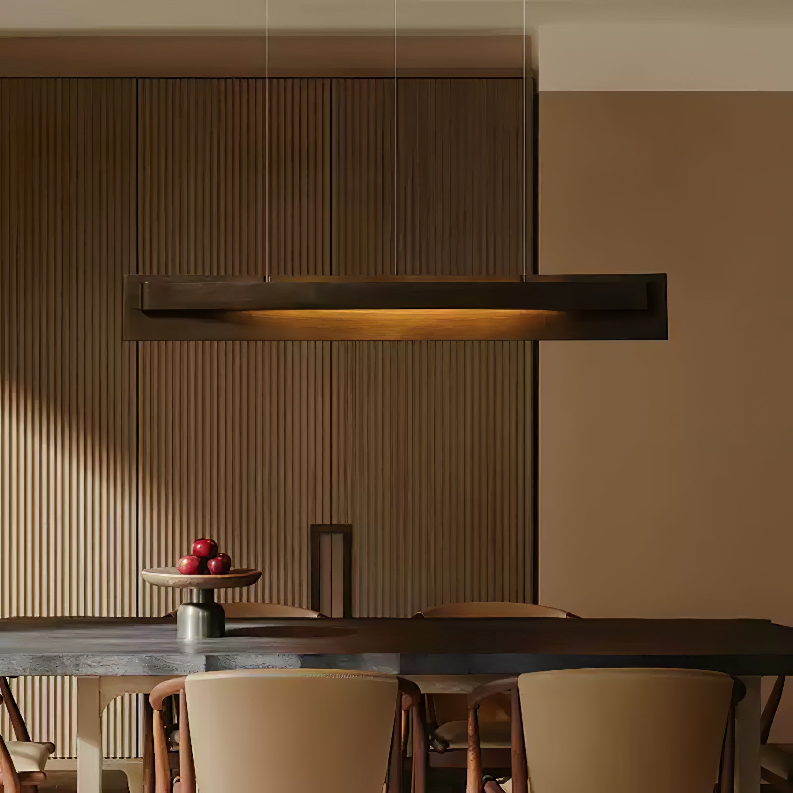 Zaraeyra Minimalist Wood Pendant Light - Blowlighting