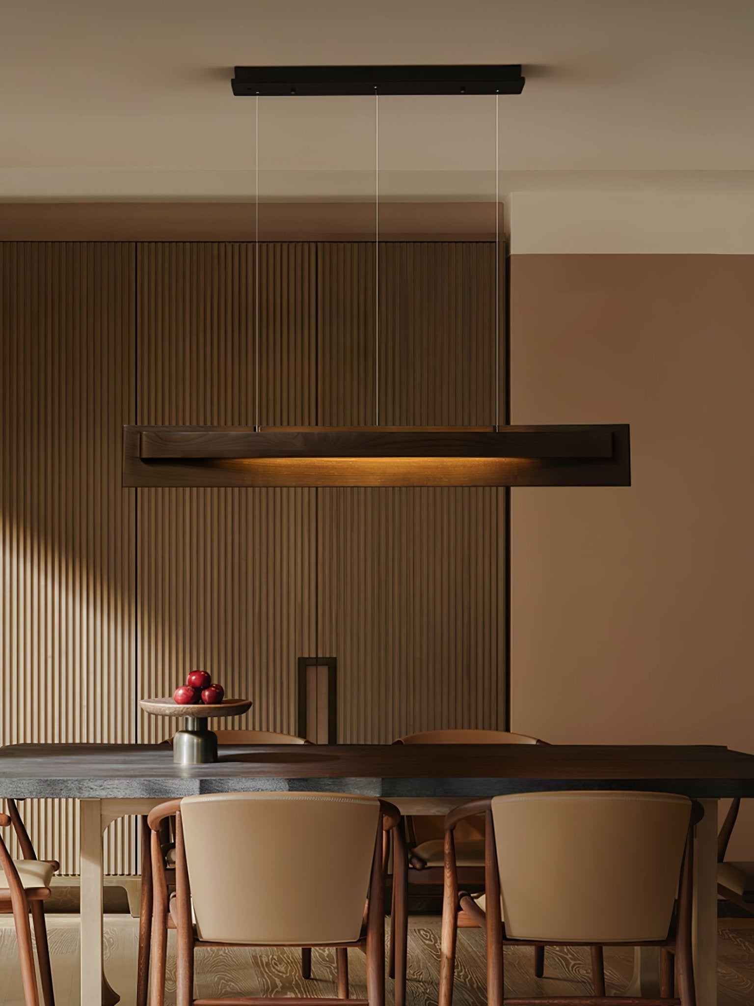 Zaraeyra Minimalist Wood Pendant Light - Blowlighting