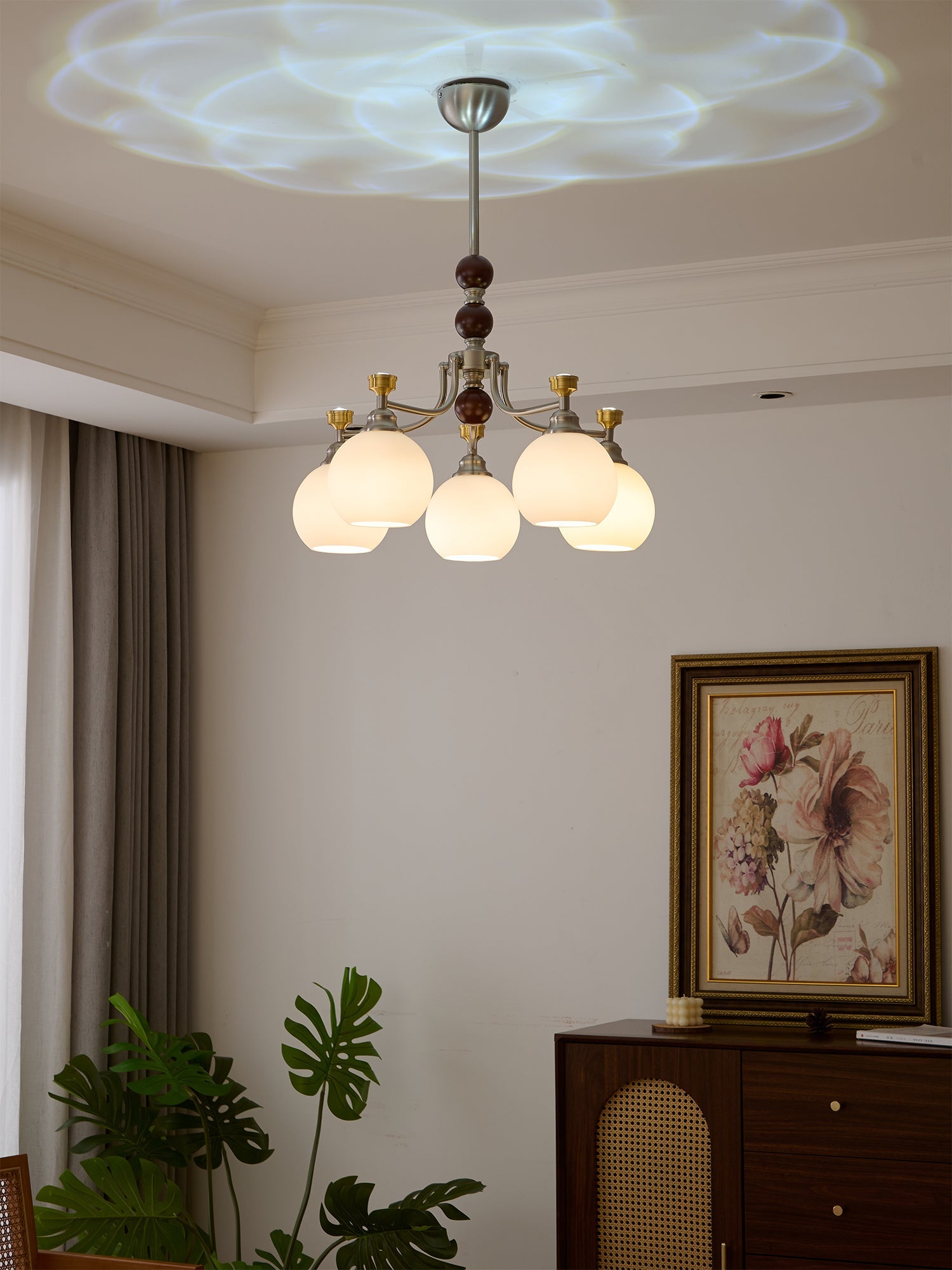 Lucienne Orb Chandelier - Blowlighting