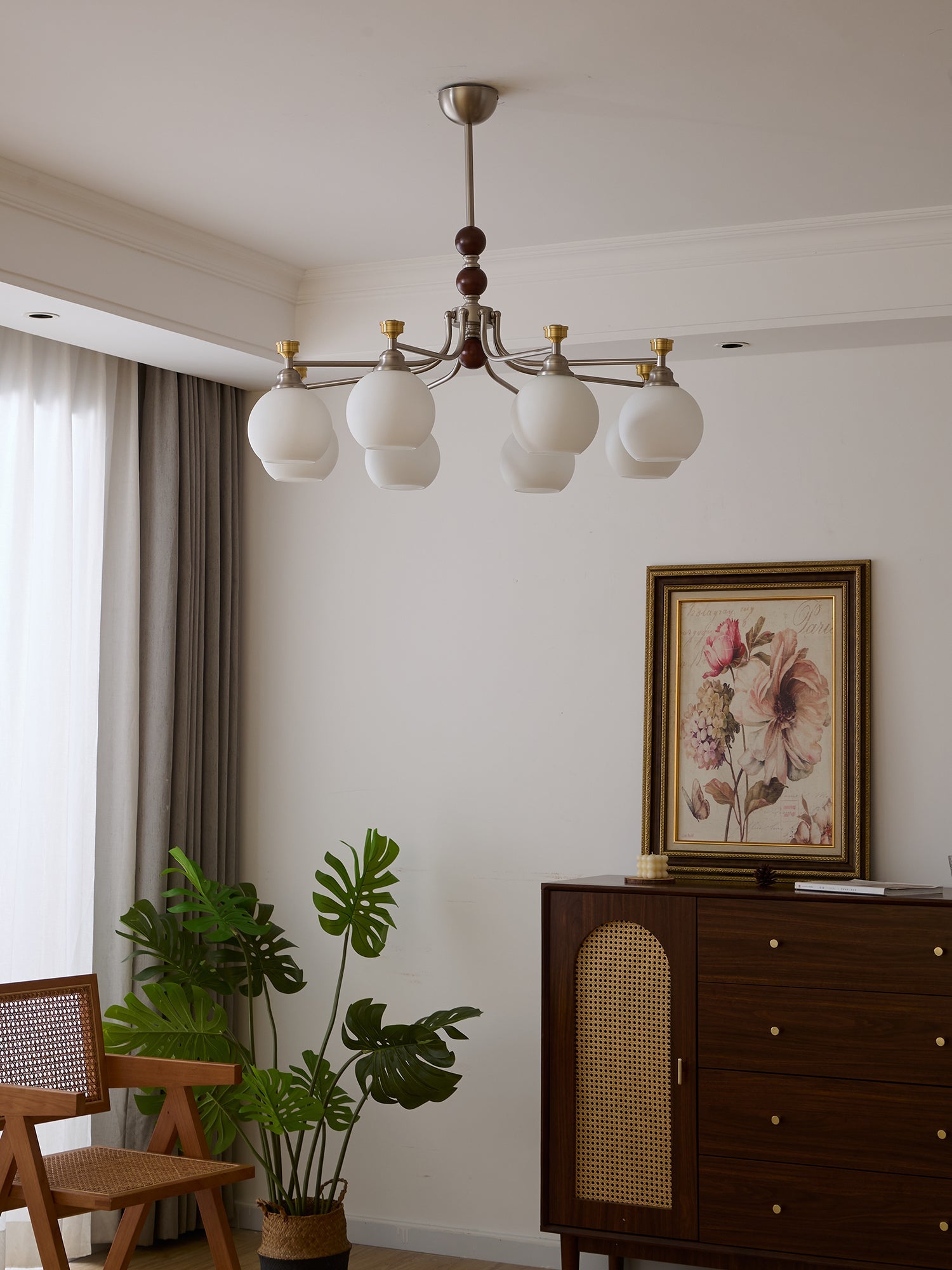 Lucienne Orb Chandelier - Blowlighting