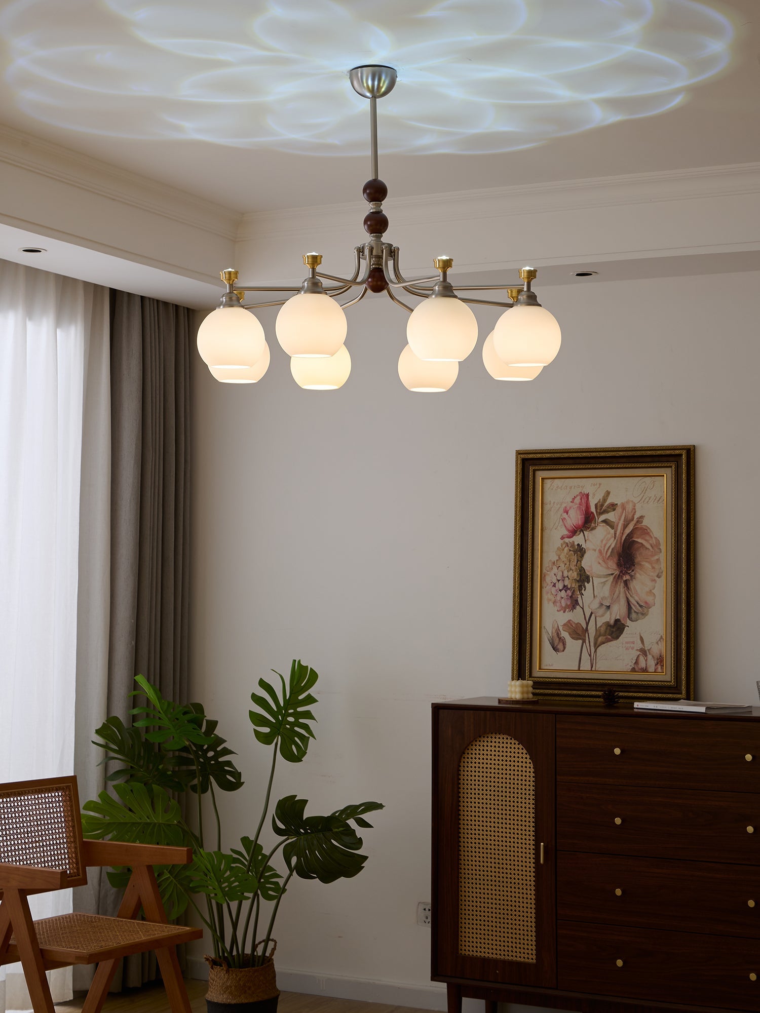 Lucienne Orb Chandelier - Blowlighting