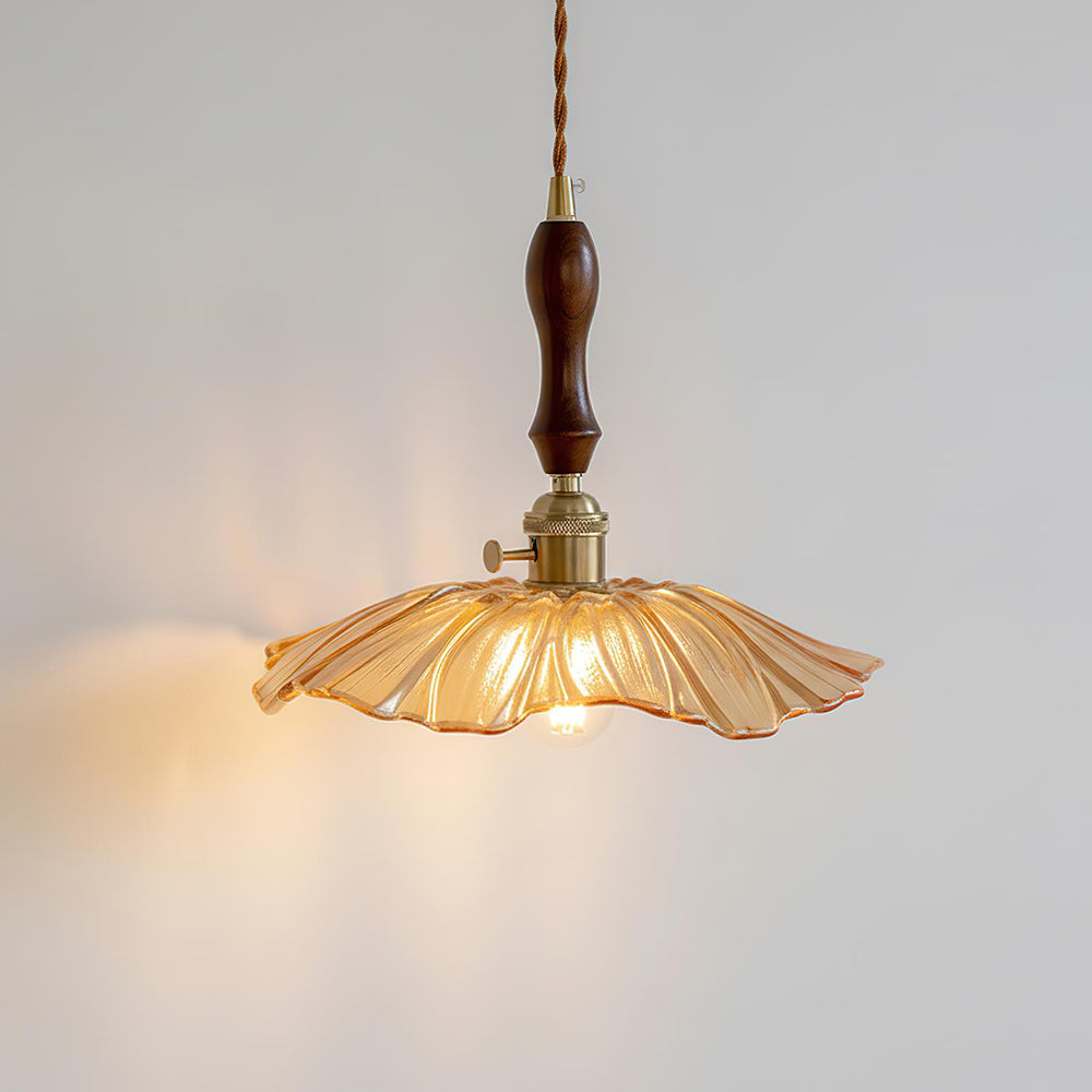 Bloomory Glass Petal Pendant Lamp