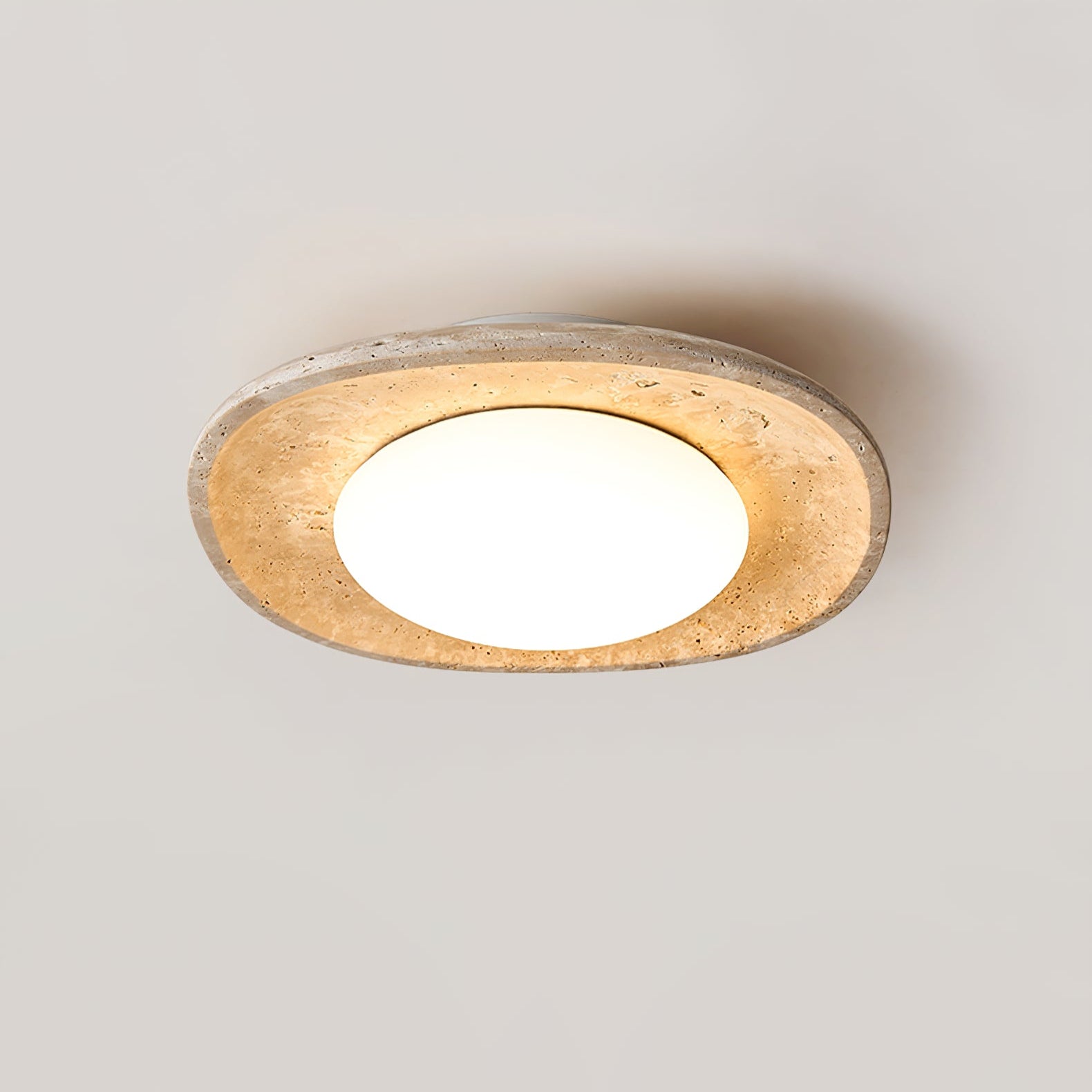 Lena Travertine Ceiling Light - Blowlighting