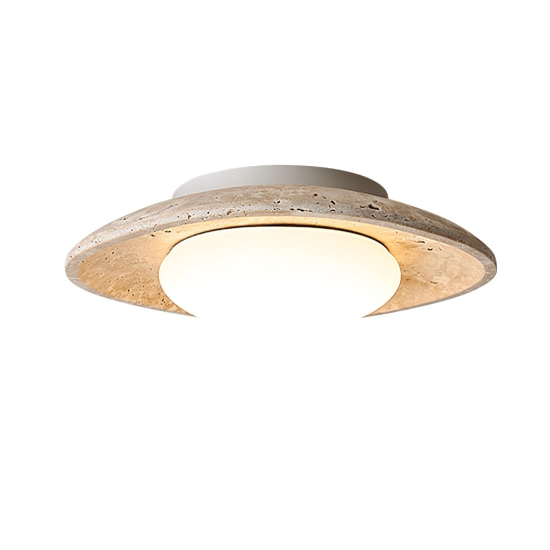Lena Travertine Ceiling Light - Blowlighting