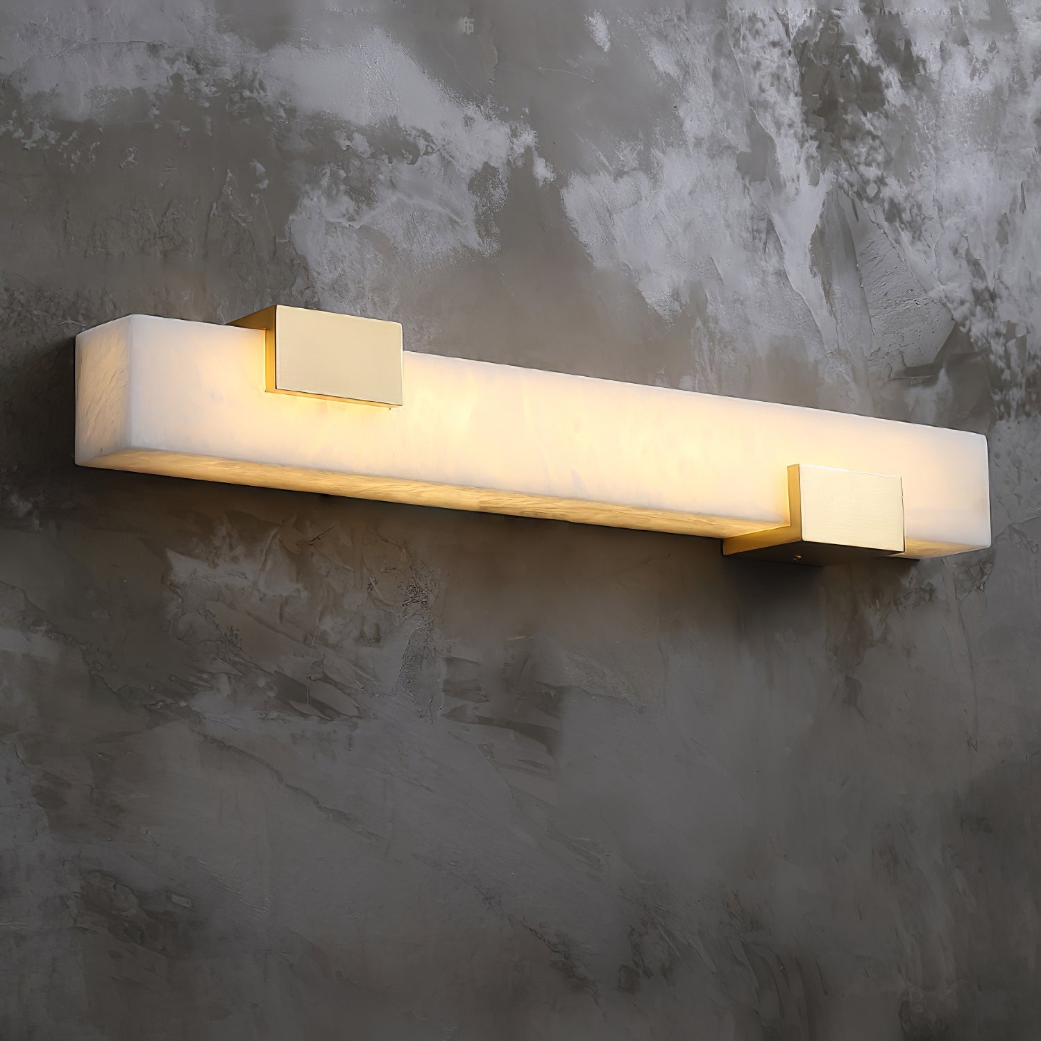 Eos Linear Alabaster Wall Light - Blowlighting