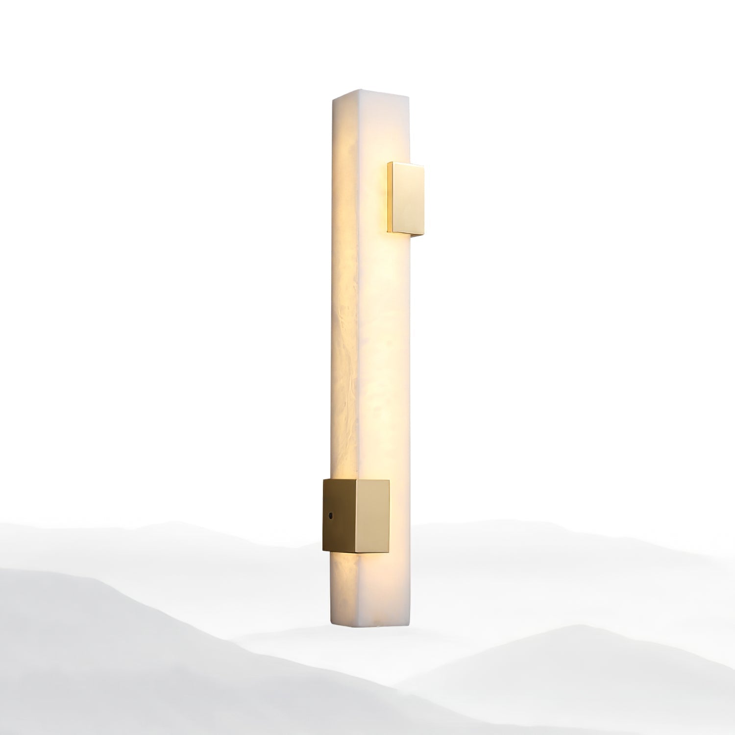 Eos Linear Alabaster Wall Light - Blowlighting