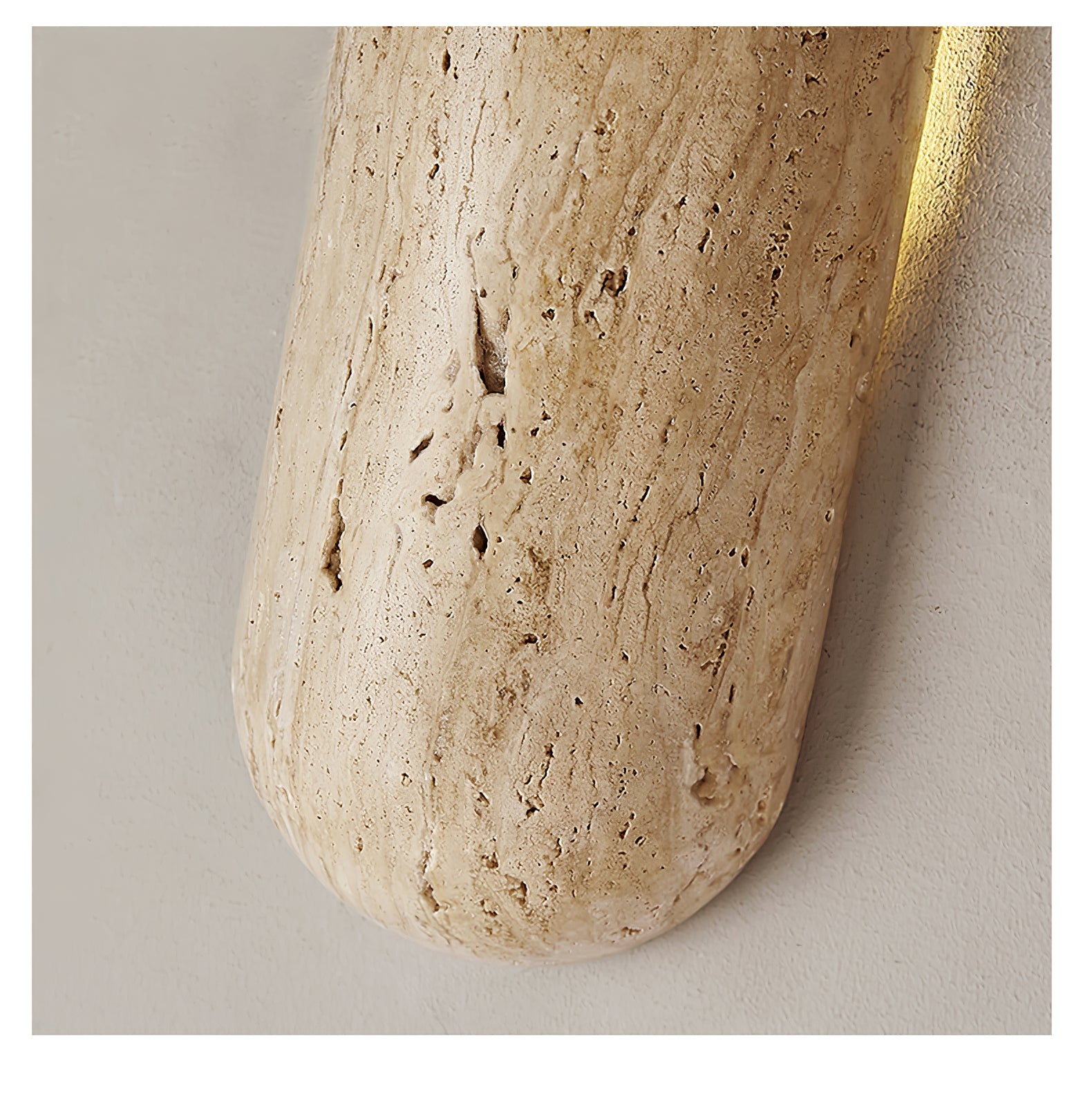 Elraeila Rustic Travertine Wall Light - Blowlighting