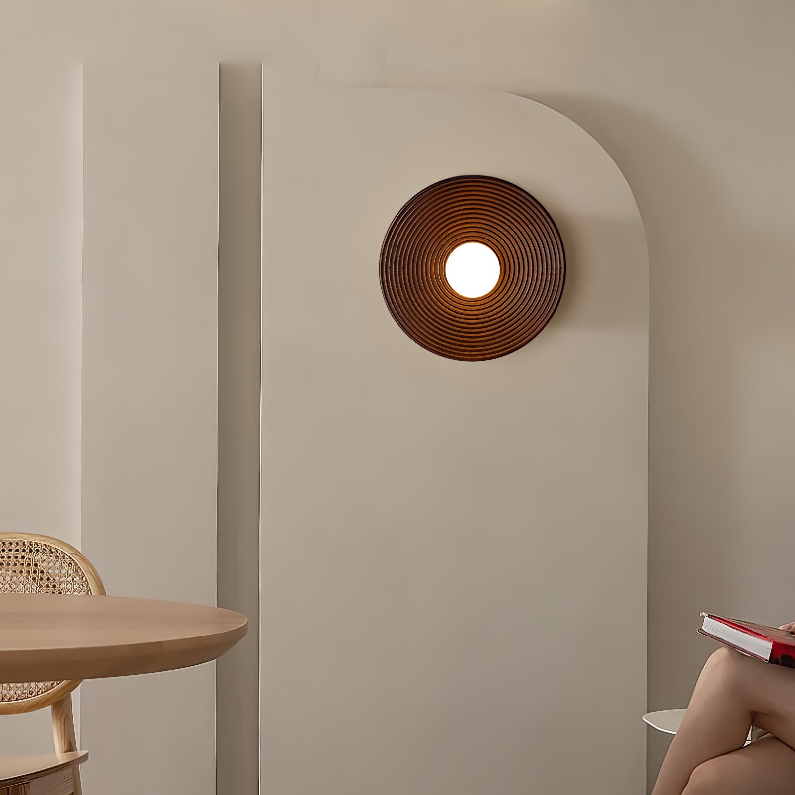 Lumina Contour Wooden Sconce - Blowlighting
