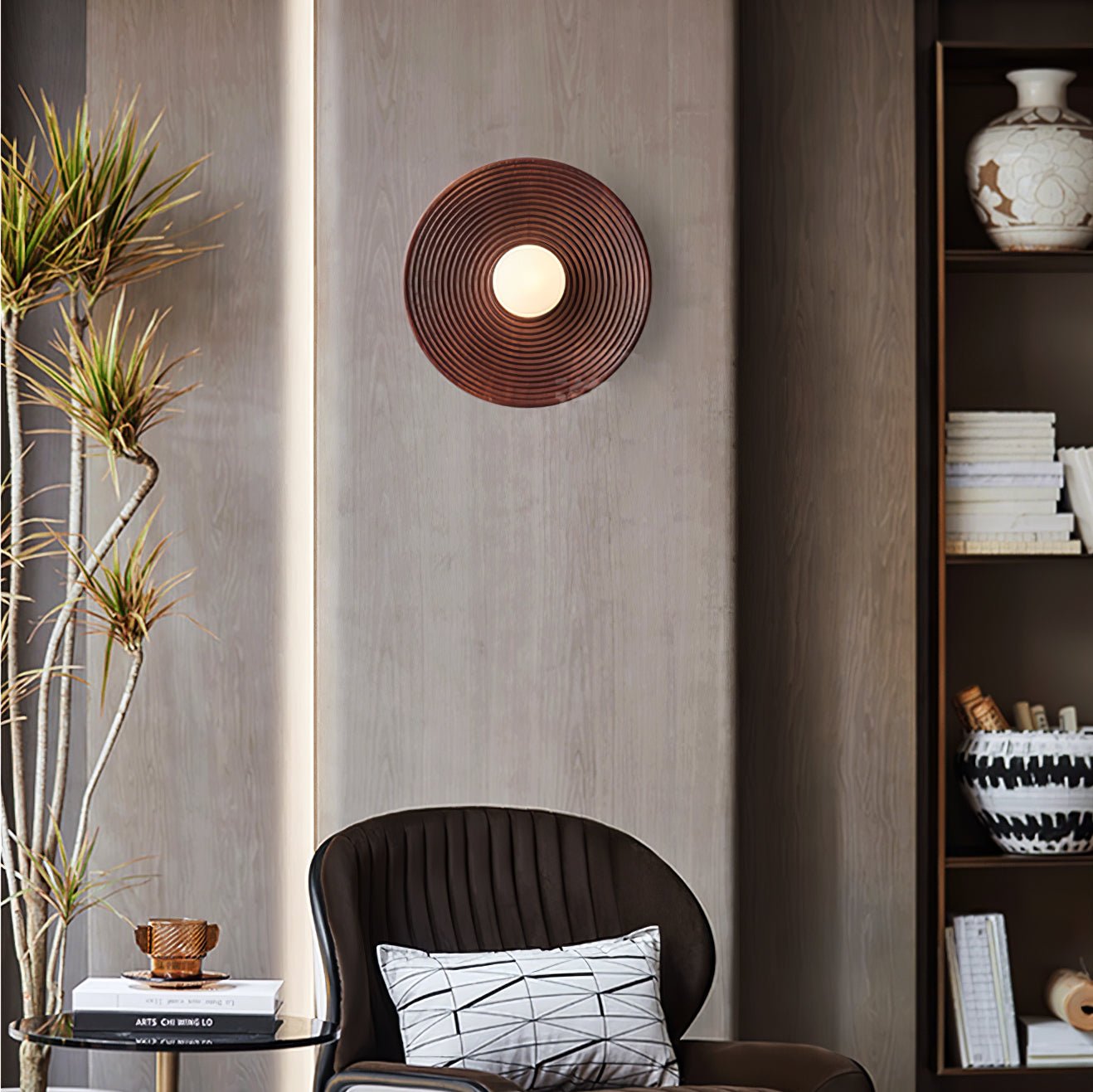 Lumina Contour Wooden Sconce - Blowlighting