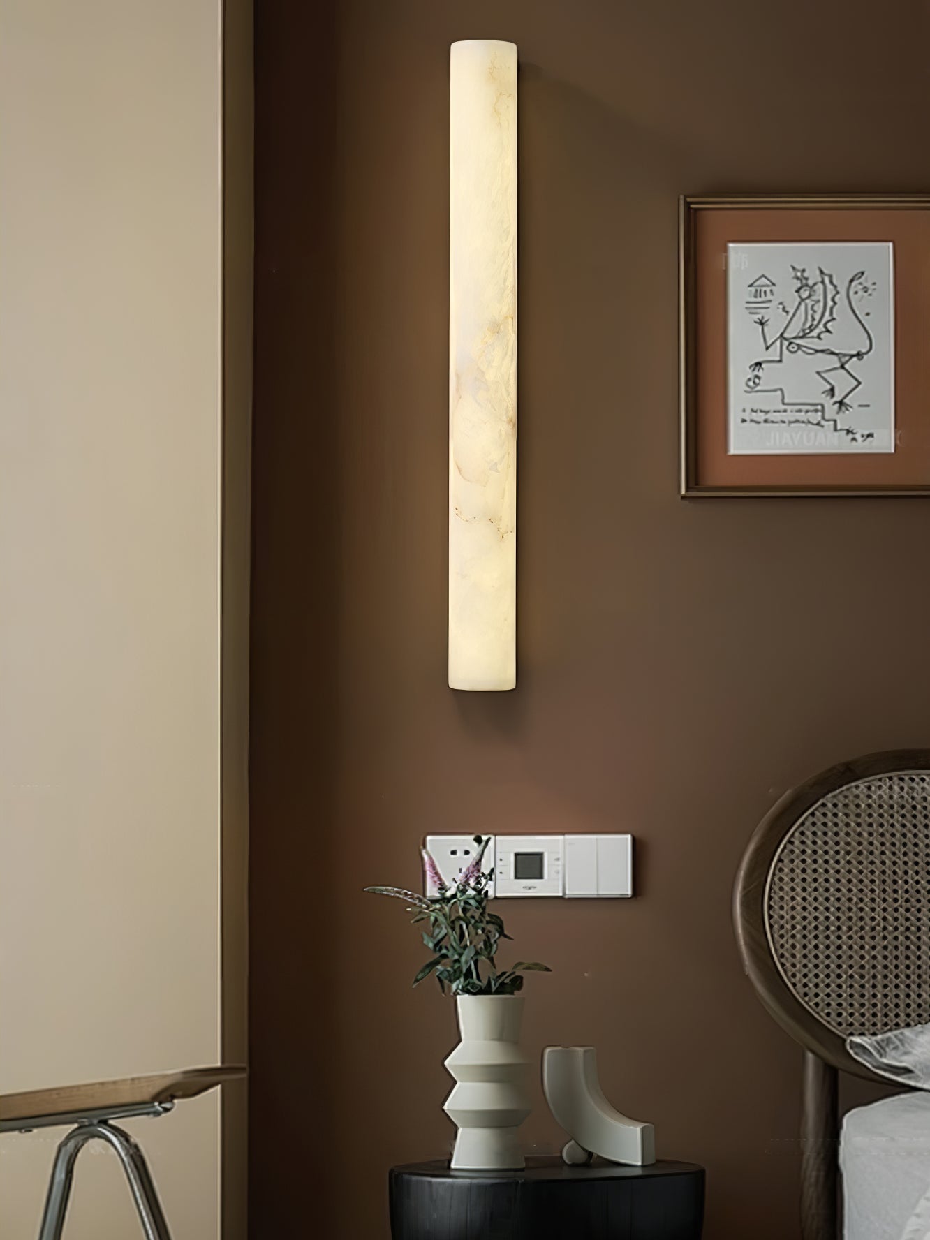 Ulzoror Alabaster Wall Light - Blowlighting