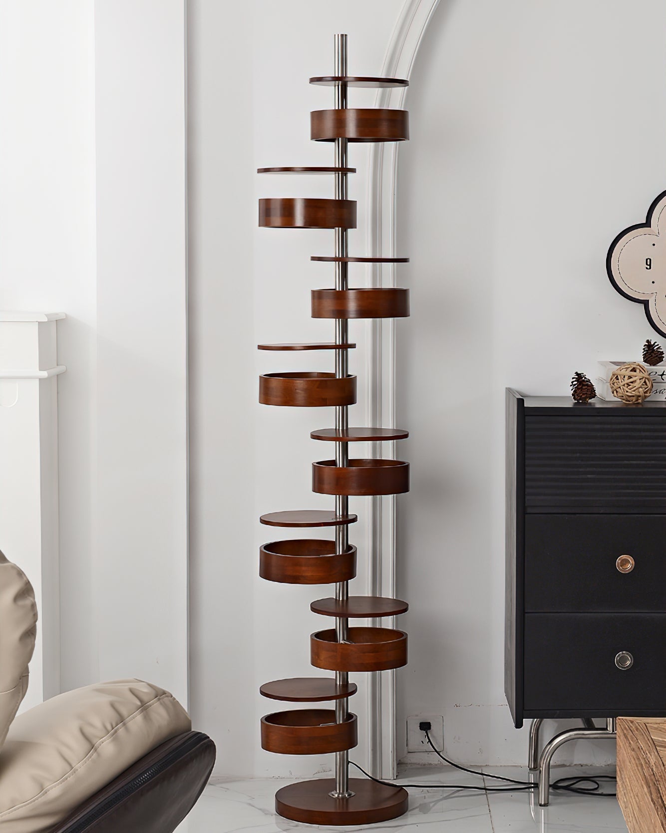 Luminis Wooden Floor Lamp - Blowlighting