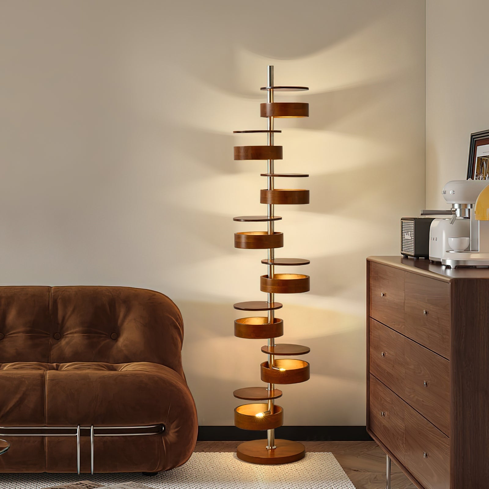 Luminis Wooden Floor Lamp - Blowlighting