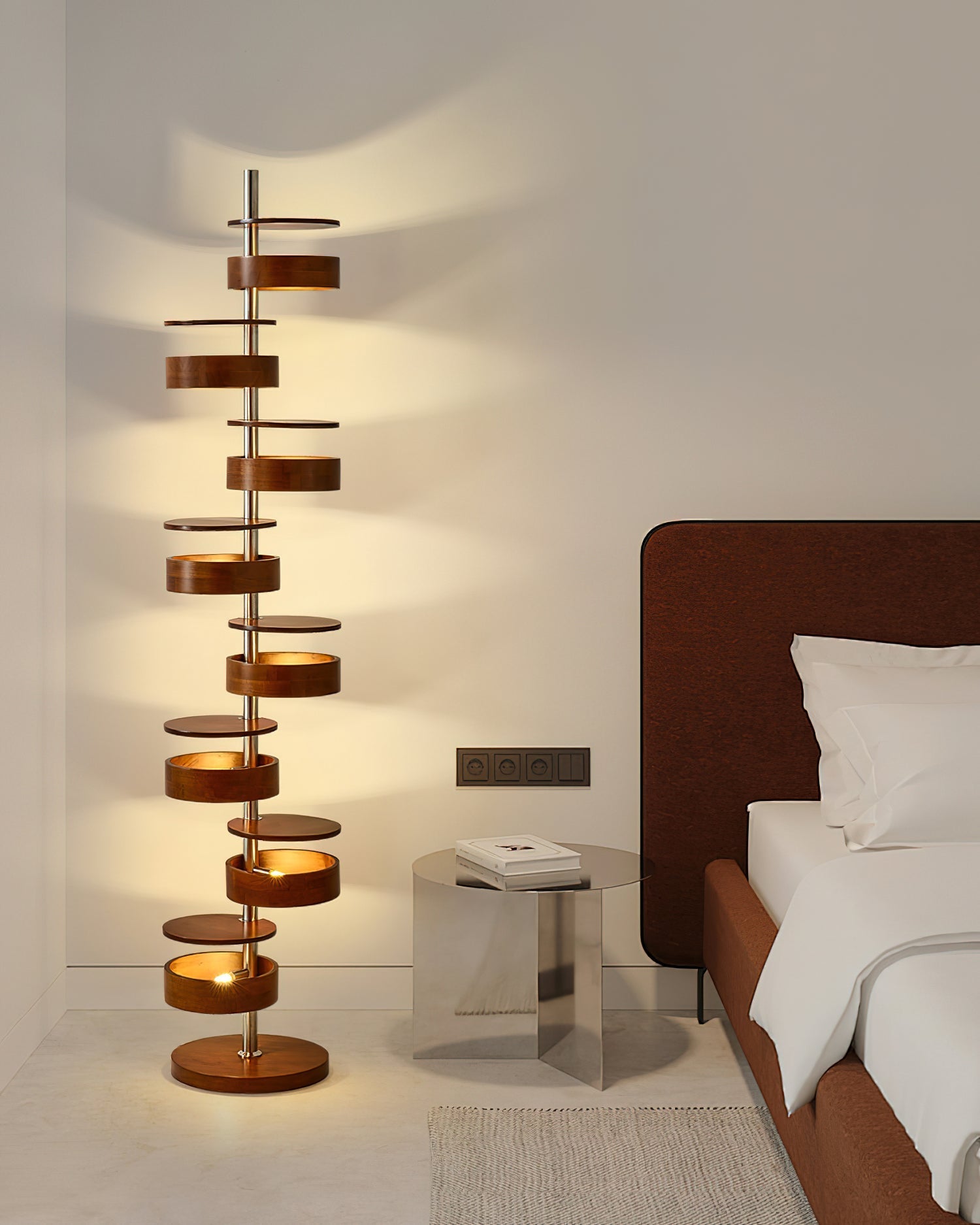 Luminis Wooden Floor Lamp - Blowlighting