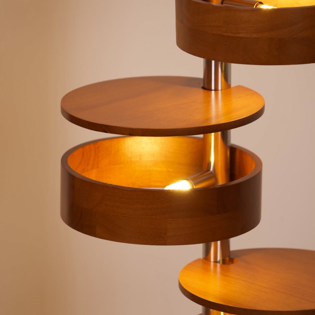 Luminis Wooden Floor Lamp - Blowlighting