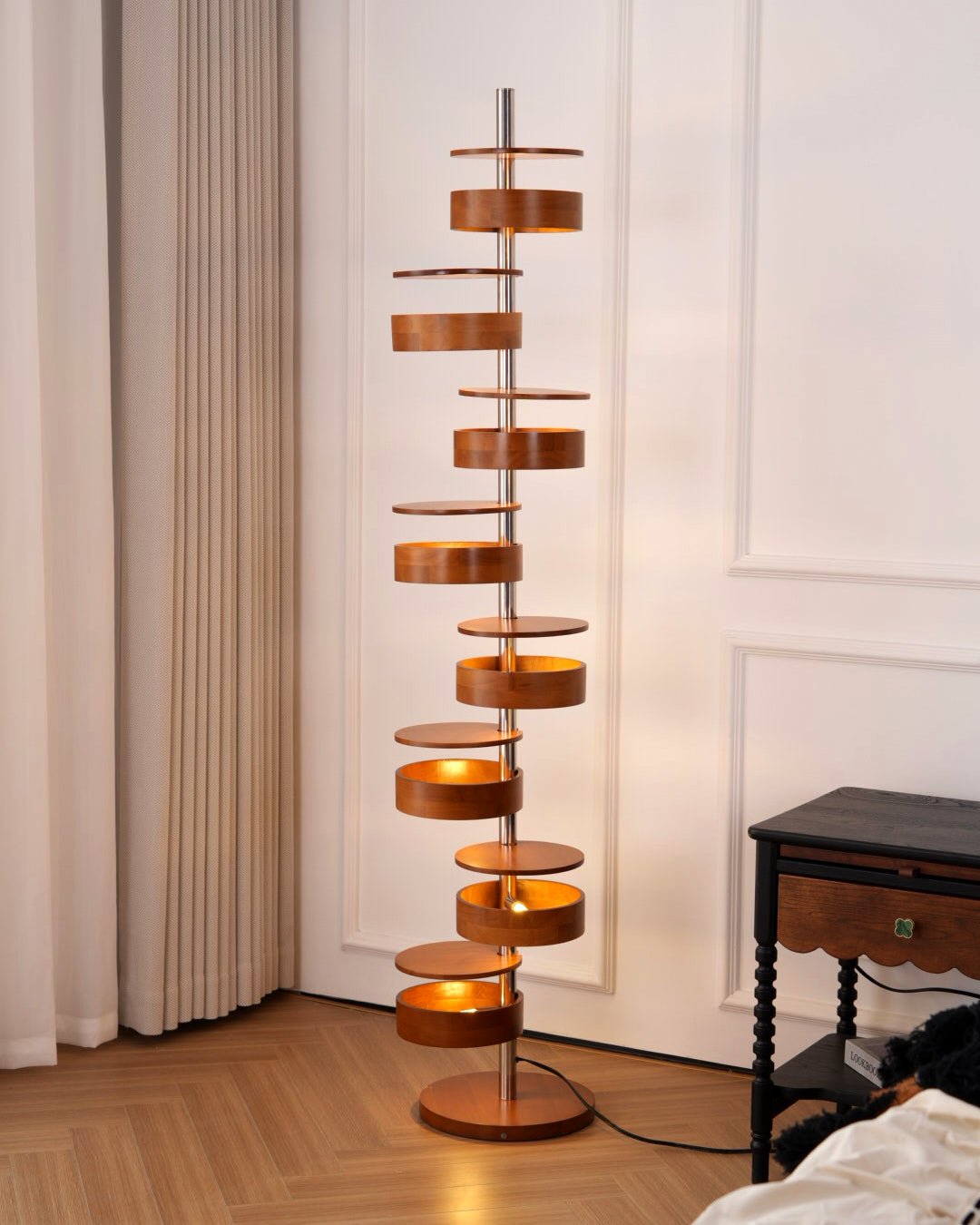 Luminis Wooden Floor Lamp - Blowlighting