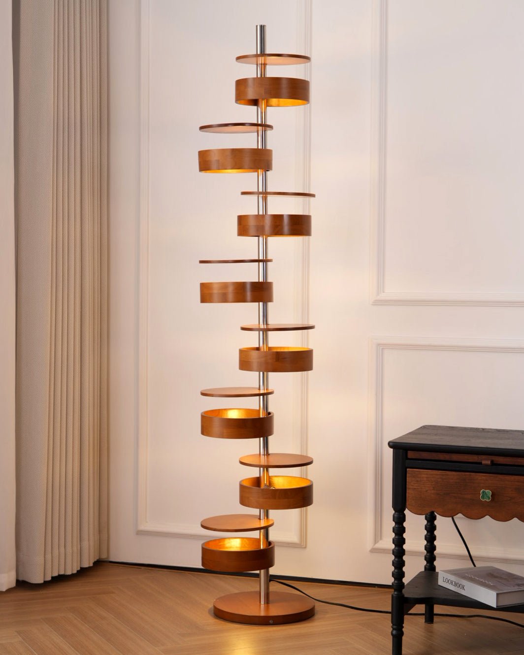 Luminis Wooden Floor Lamp - Blowlighting