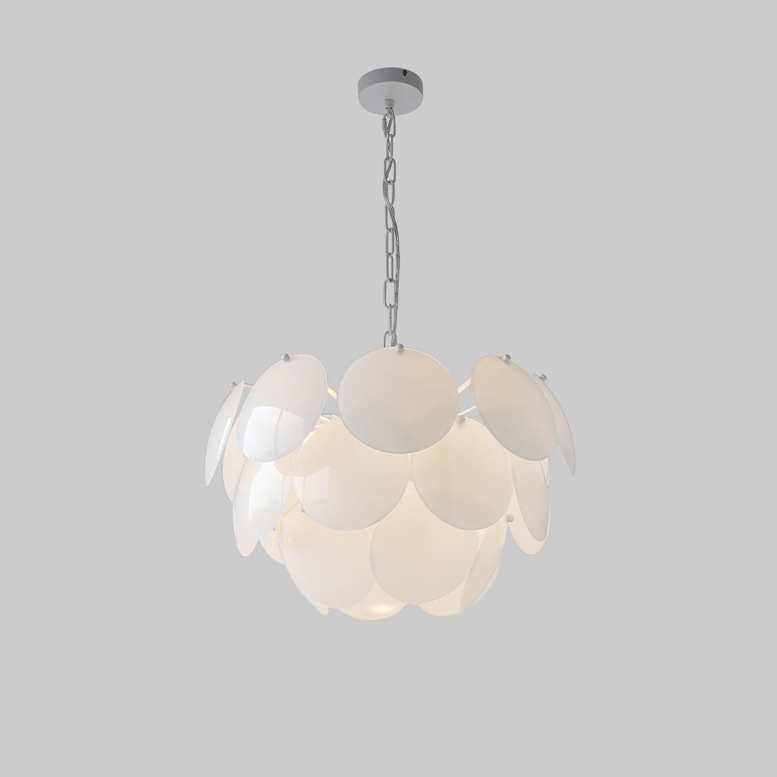 Sophia Minimalist Glass Chandelier - Blowlighting